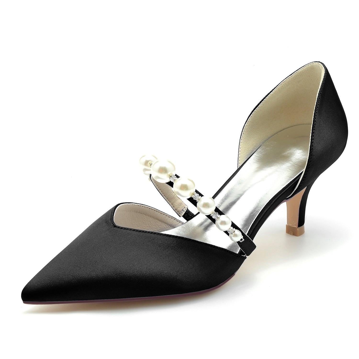 Stiletto Heel 6cm Silk-Like Shoes CK0215 - COCOMELODY