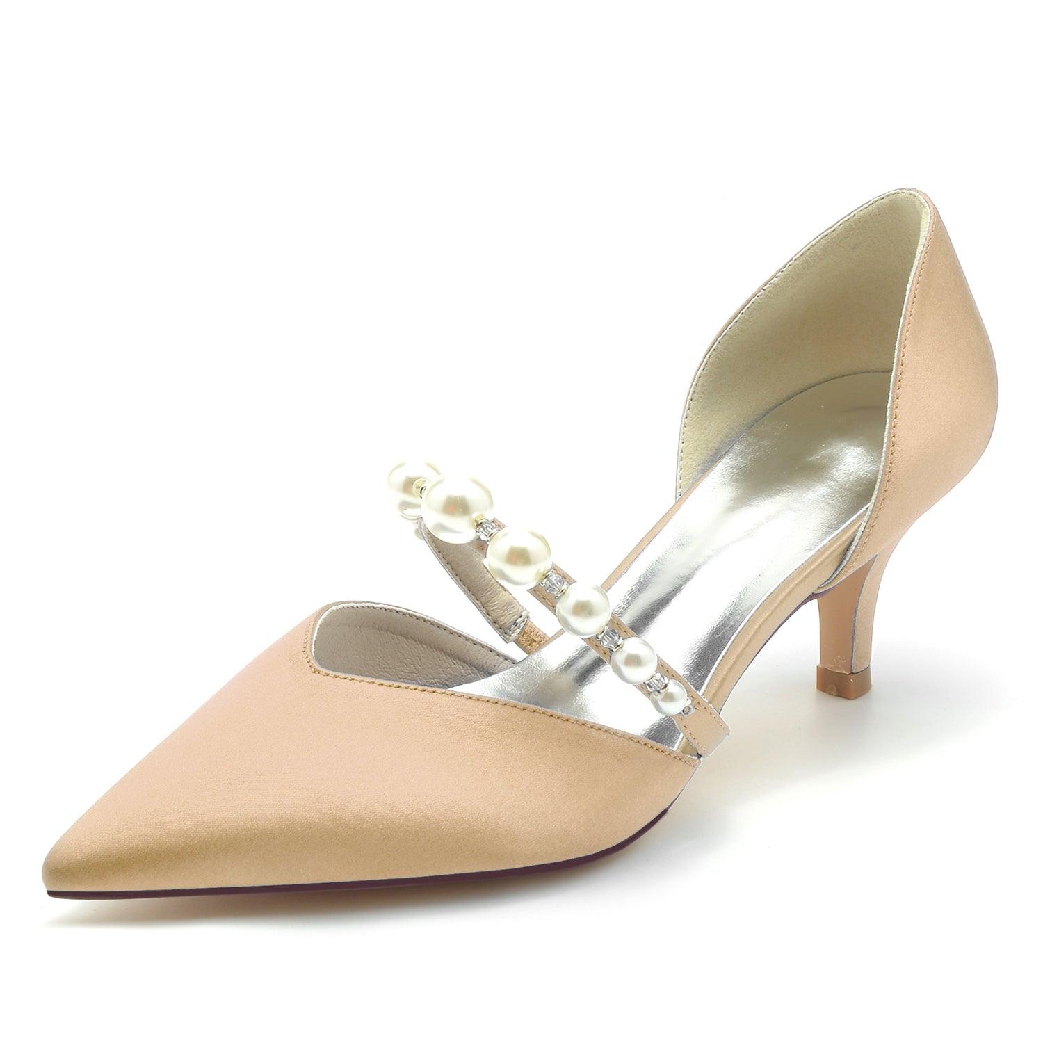 Stiletto Heel 6cm Silk-Like Shoes CK0215 - COCOMELODY