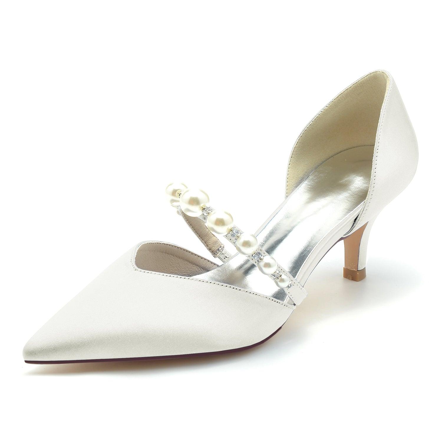 Stiletto Heel 6cm Silk-Like Shoes CK0215 - COCOMELODY
