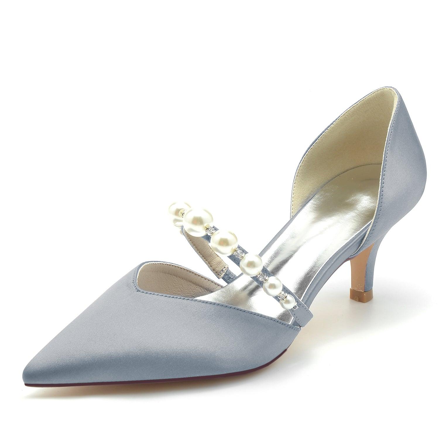 Stiletto Heel 6cm Silk-Like Shoes CK0215 - COCOMELODY