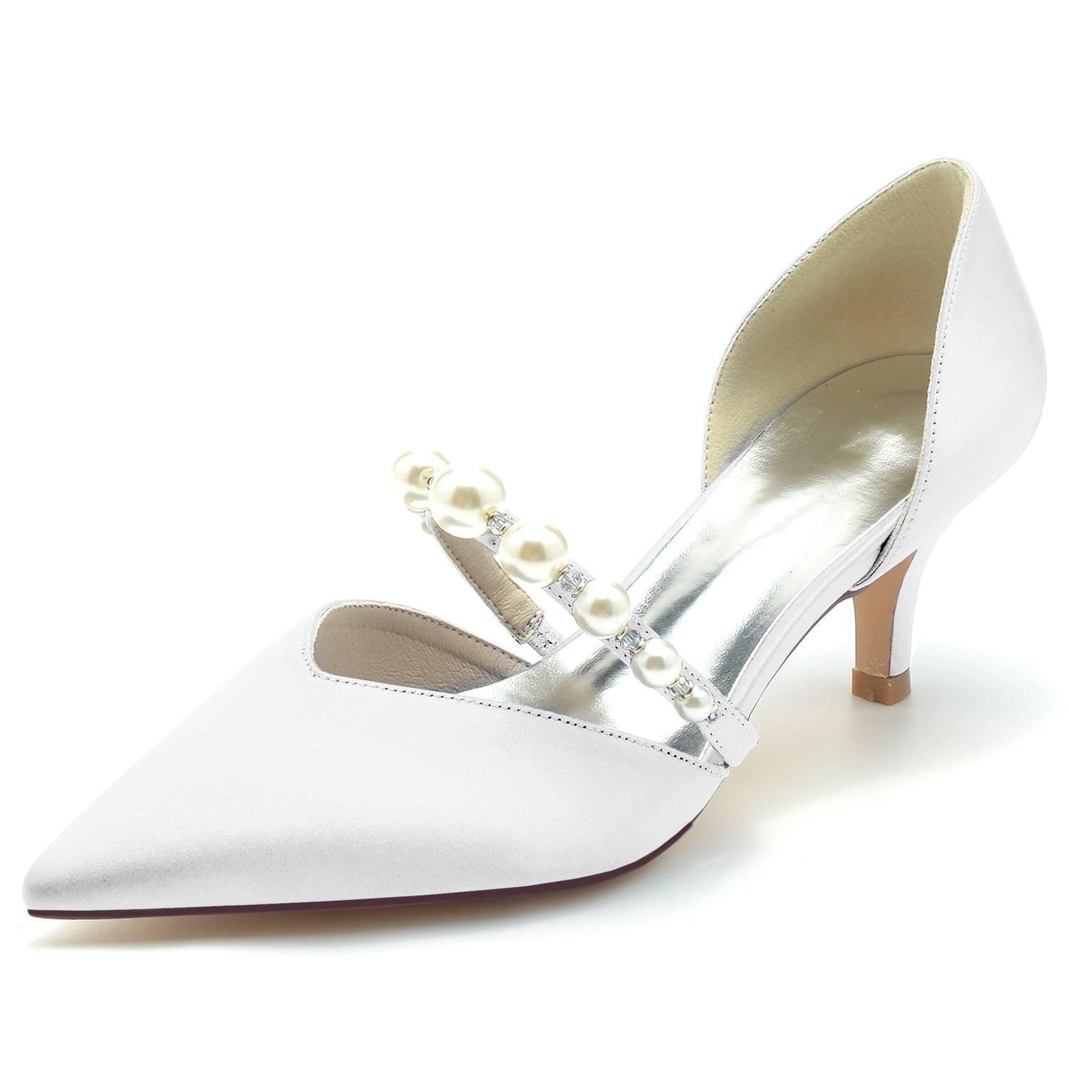 Stiletto Heel 6cm Silk-Like Shoes CK0215 - COCOMELODY