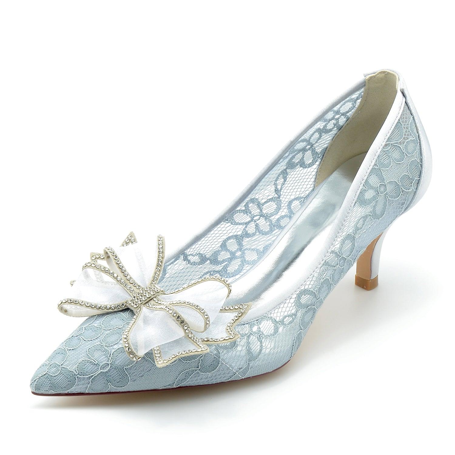Stiletto Heel 6cm Lace Shoes CK0216 - COCOMELODY