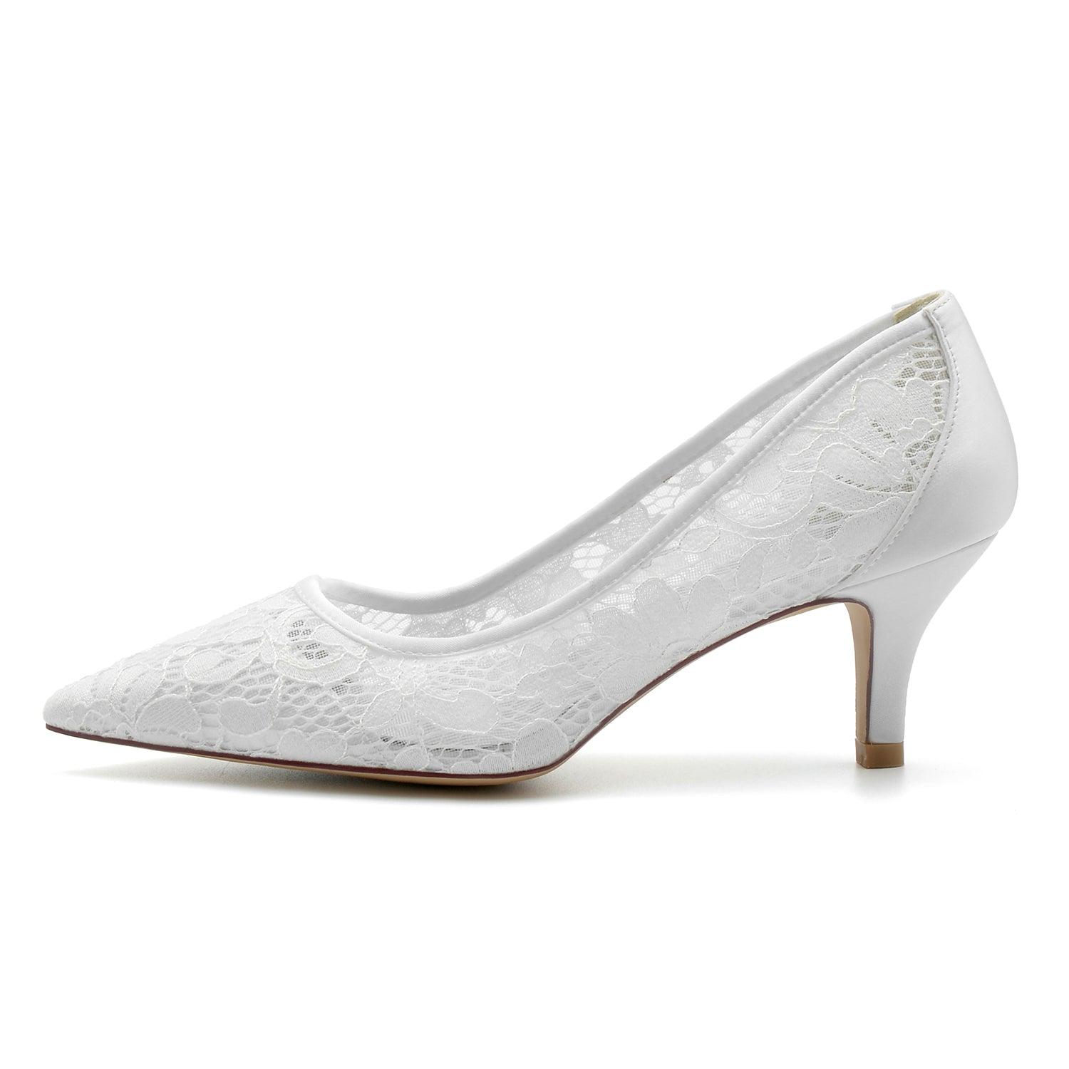 Stiletto Heel 6cm Lace Shoes CK0217 - COCOMELODY