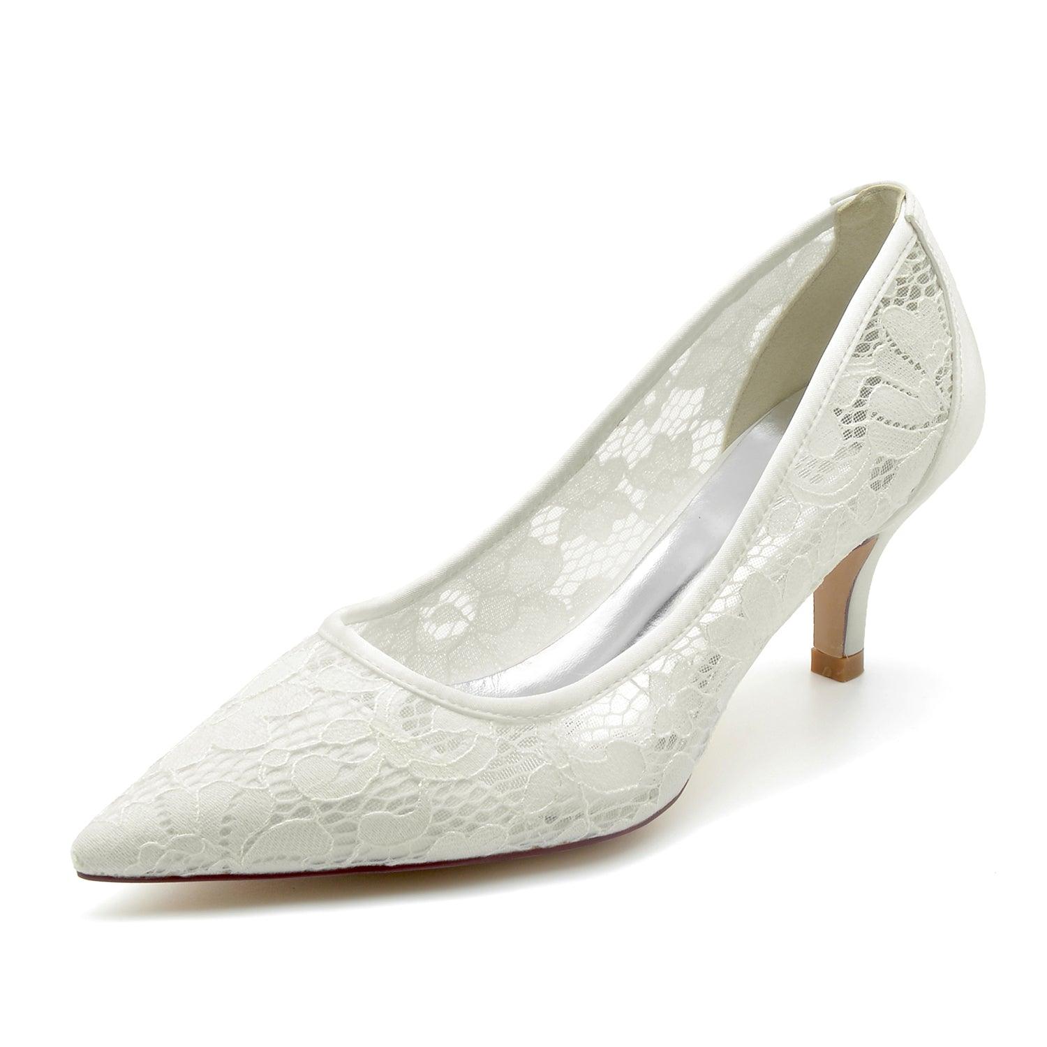 Stiletto Heel 6cm Lace Shoes CK0217 - COCOMELODY