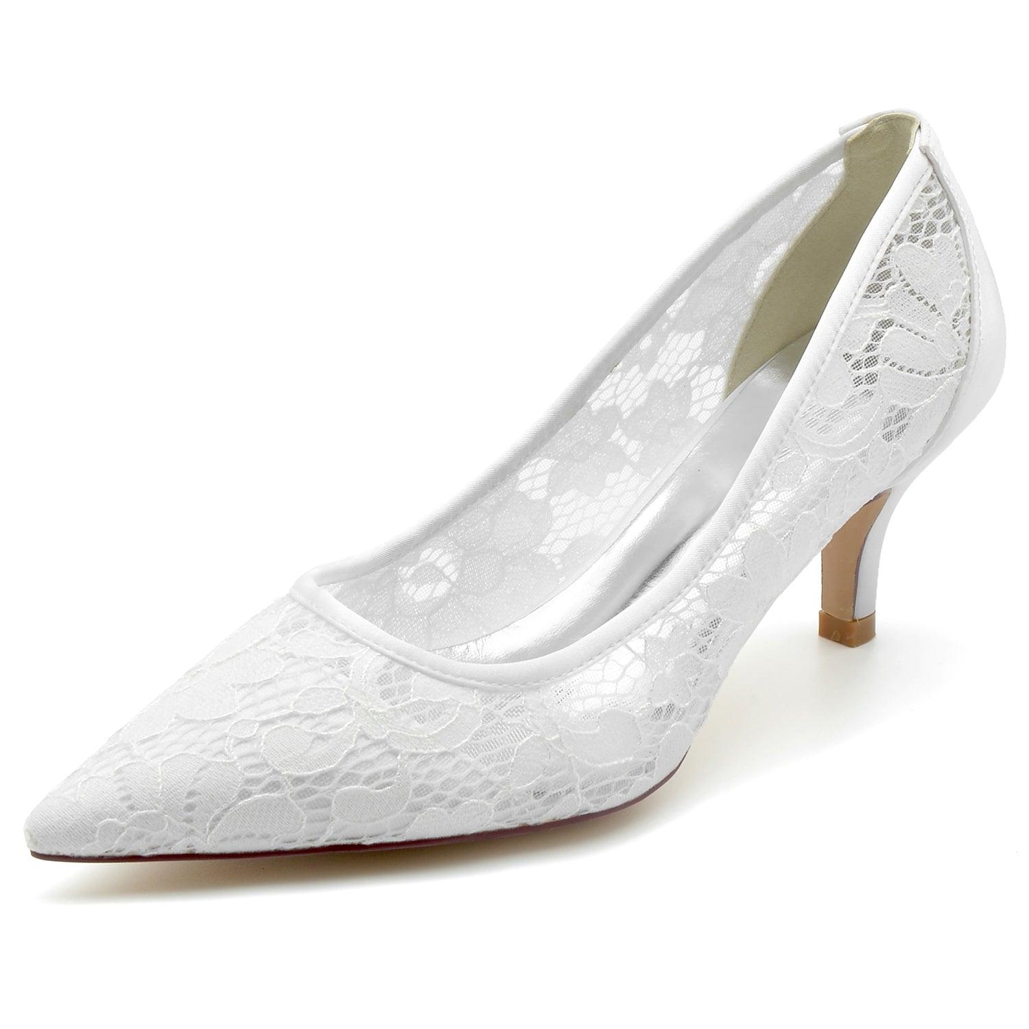 Stiletto Heel 6cm Lace Shoes CK0217 - COCOMELODY