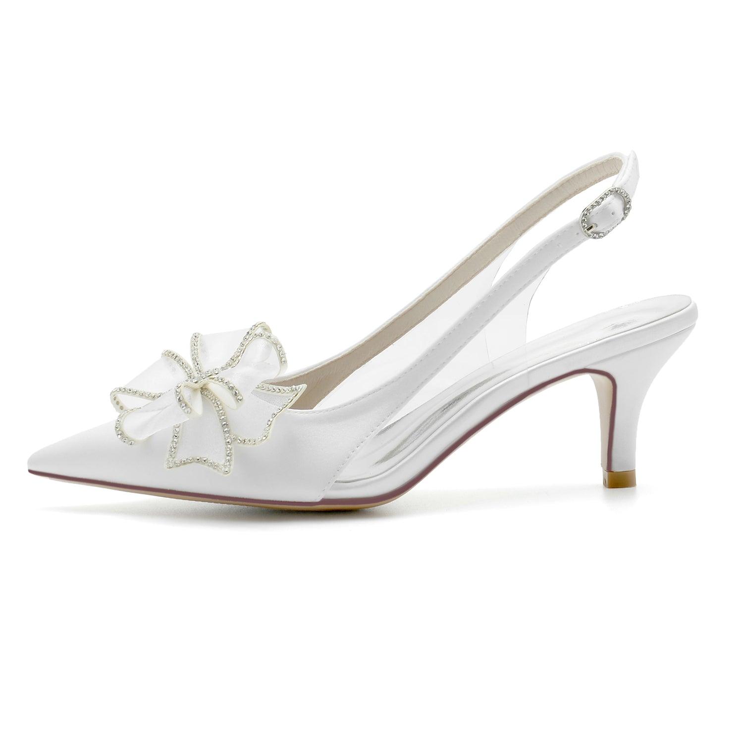Stiletto Heel 6cm Silk-Like Shoes CK0218 - COCOMELODY