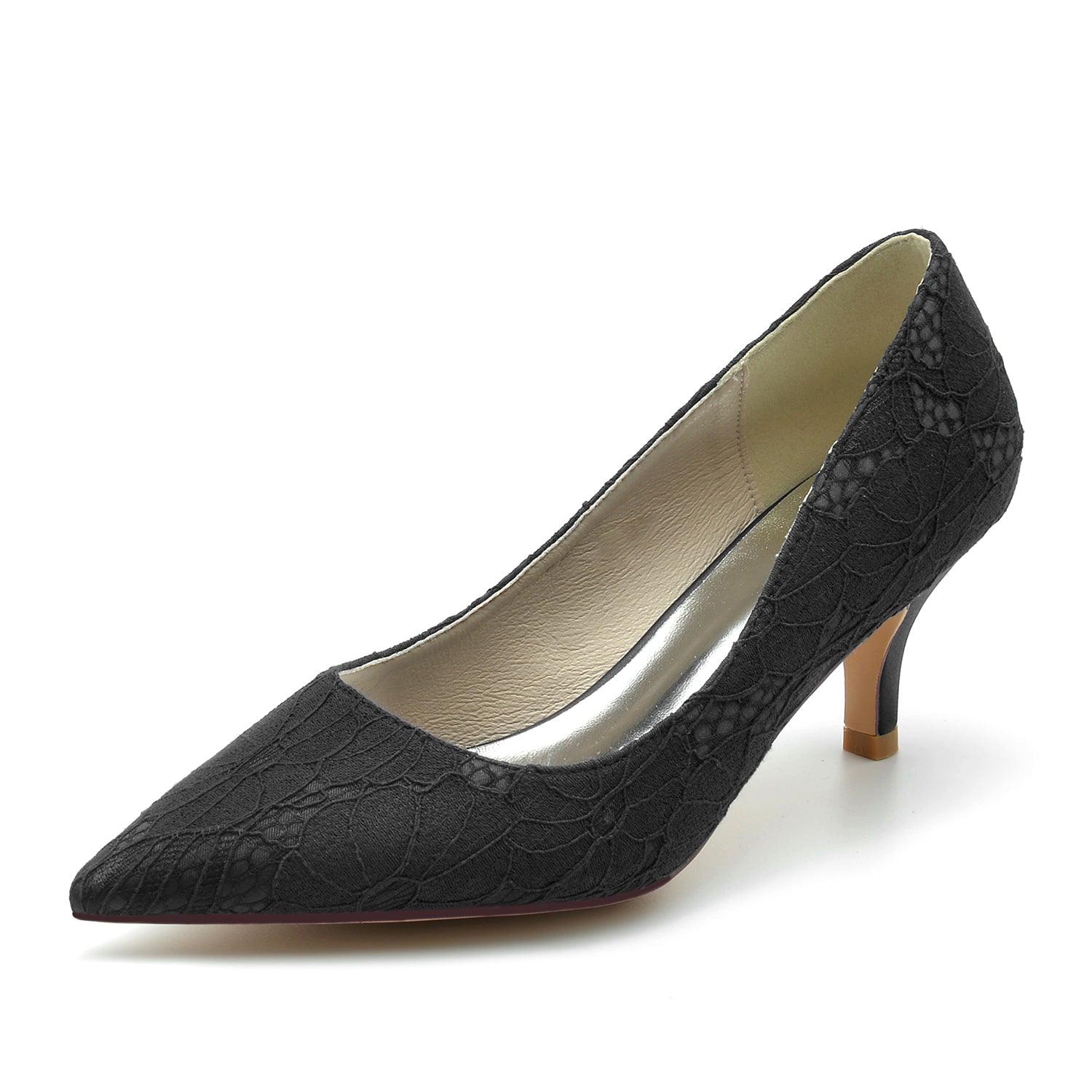 Stiletto Heel 6cm Lace Shoes CK0220 - COCOMELODY