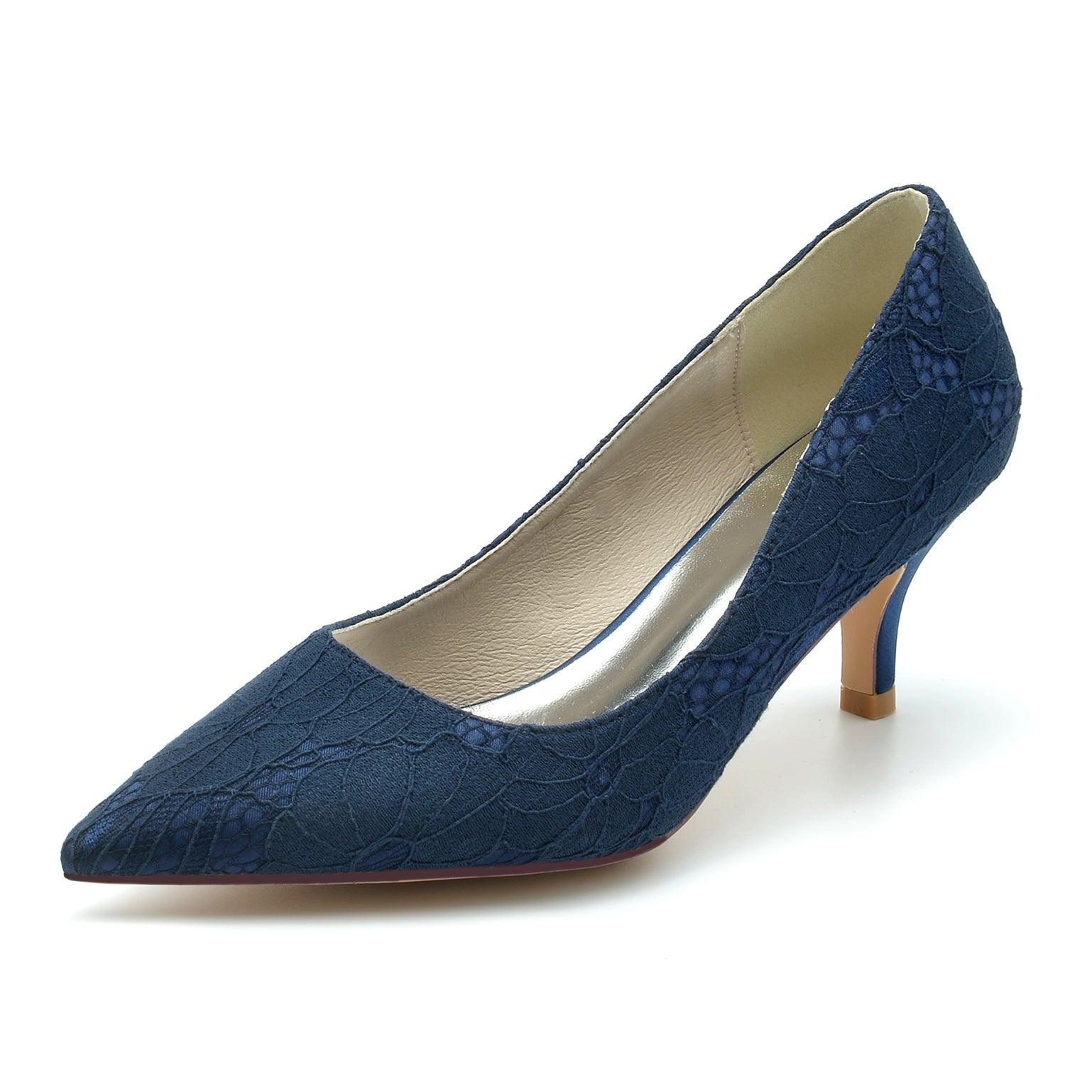 Stiletto Heel 6cm Lace Shoes CK0220 - COCOMELODY