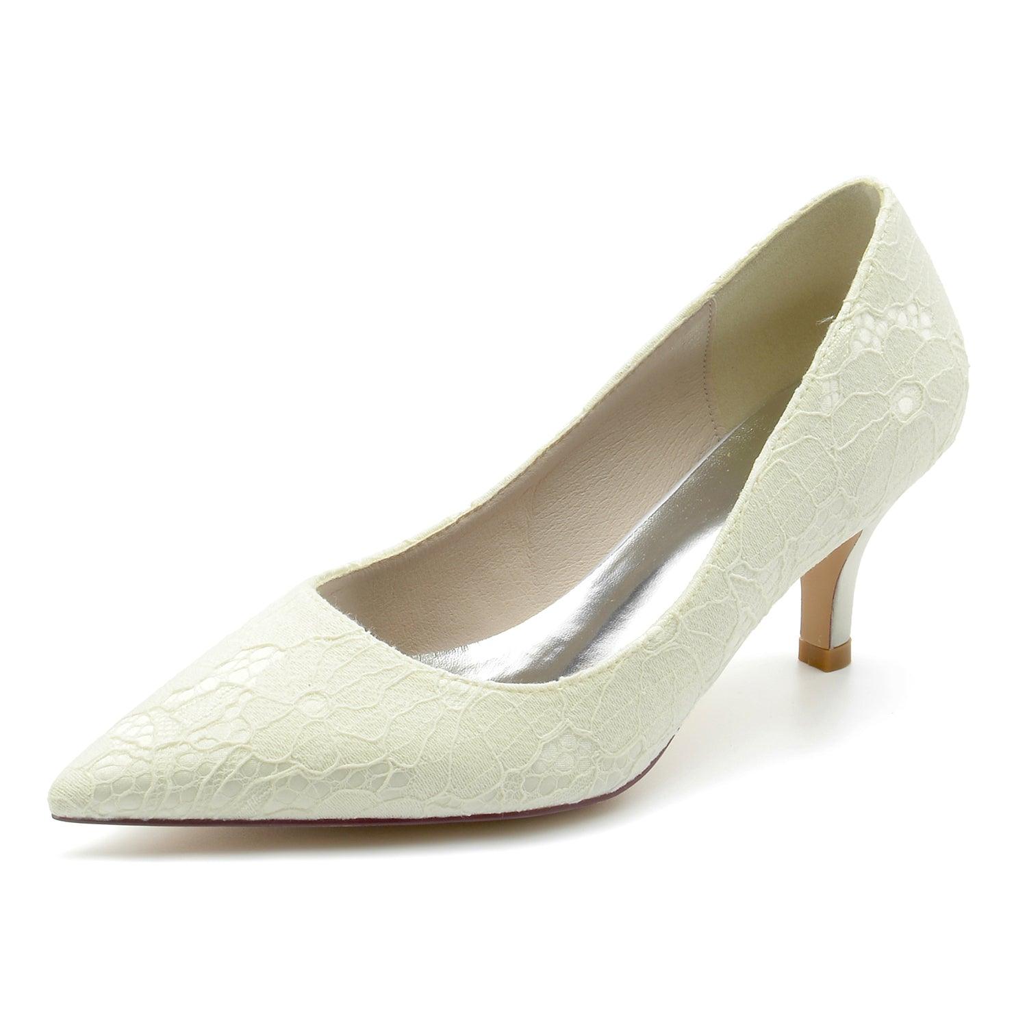 Stiletto Heel 6cm Lace Shoes CK0220 - COCOMELODY