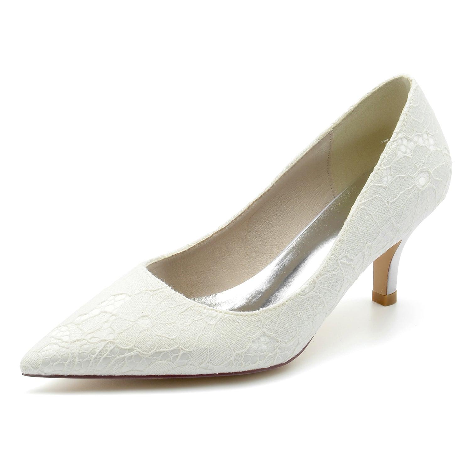 Stiletto Heel 6cm Lace Shoes CK0220 - COCOMELODY