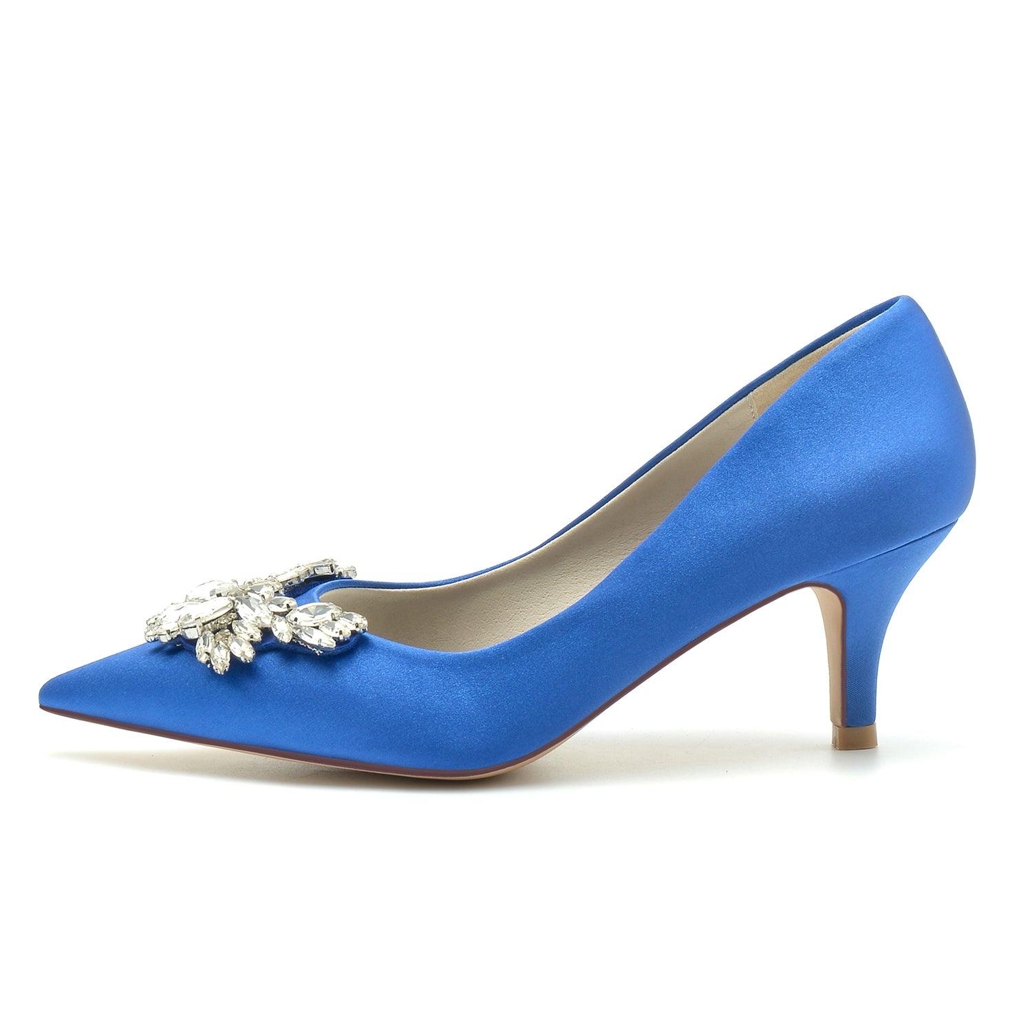 Stiletto Heel 6cm Silk-Like Shoes CK0221 - COCOMELODY