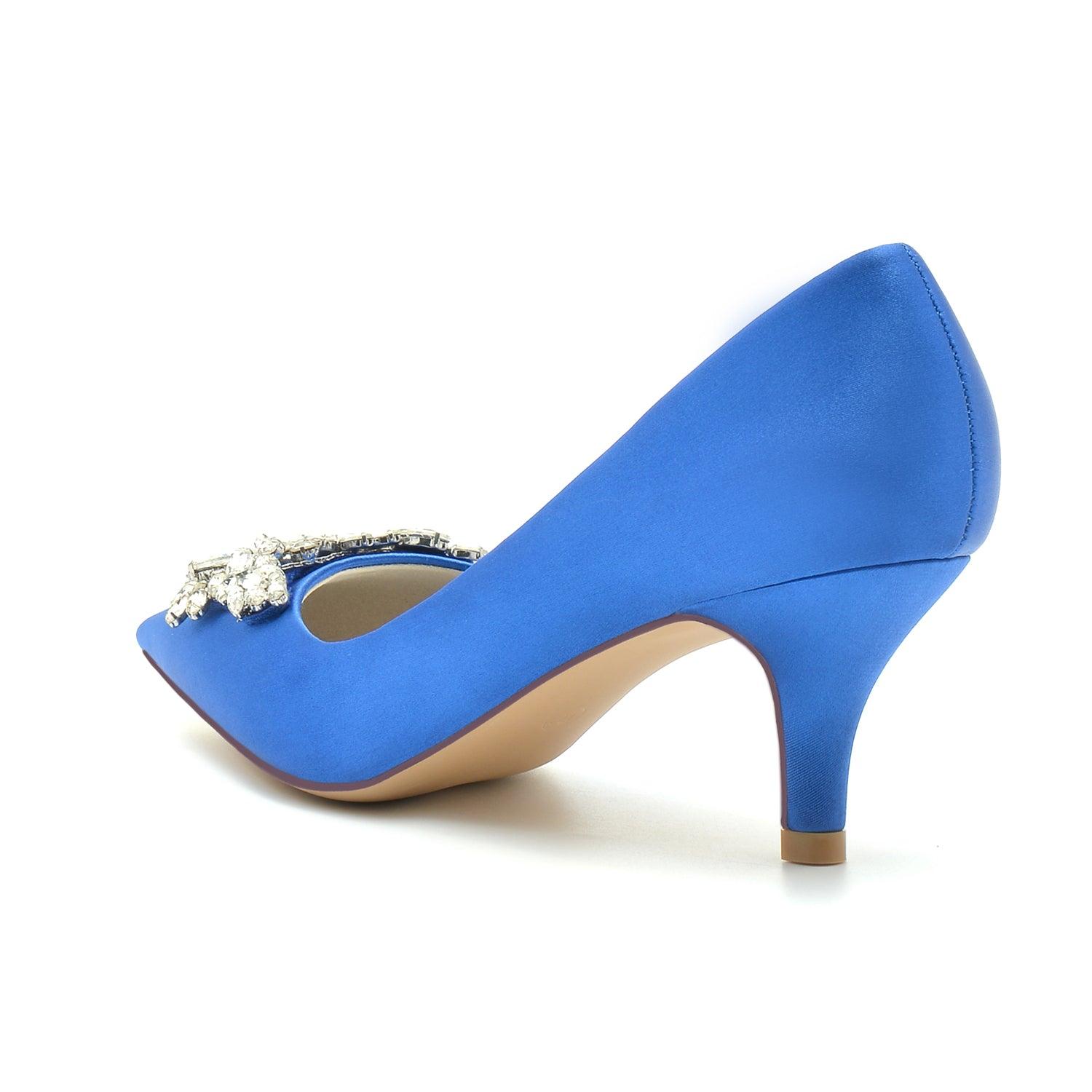 Stiletto Heel 6cm Silk-Like Shoes CK0221 - COCOMELODY