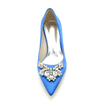 Stiletto Heel 6cm Silk-Like Shoes CK0221 - COCOMELODY