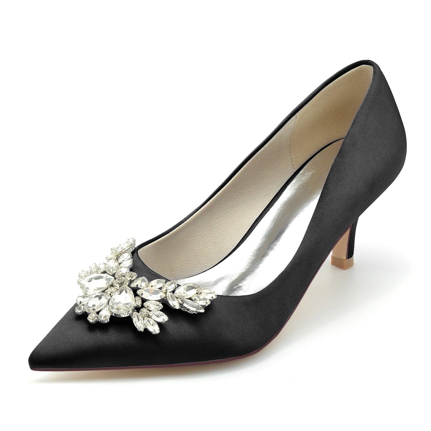Stiletto Heel 6cm Silk-Like Shoes CK0221 - COCOMELODY