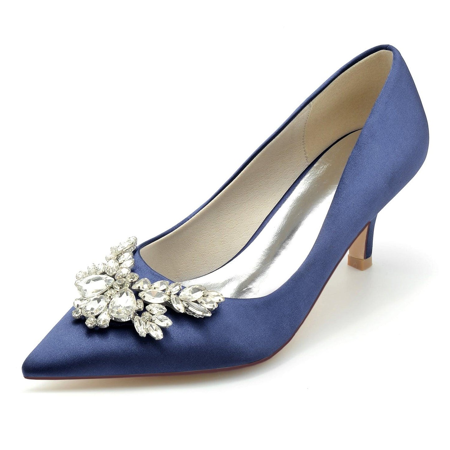 Stiletto Heel 6cm Silk-Like Shoes CK0221 - COCOMELODY
