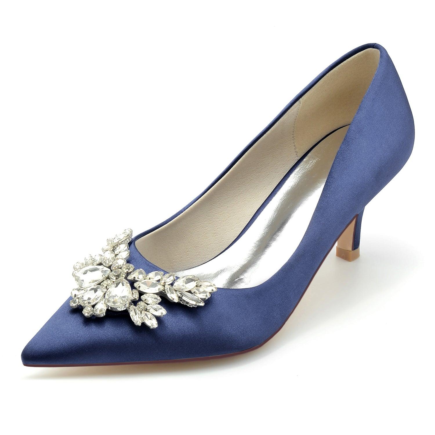 Stiletto Heel 6cm Silk-Like Shoes CK0221 - COCOMELODY