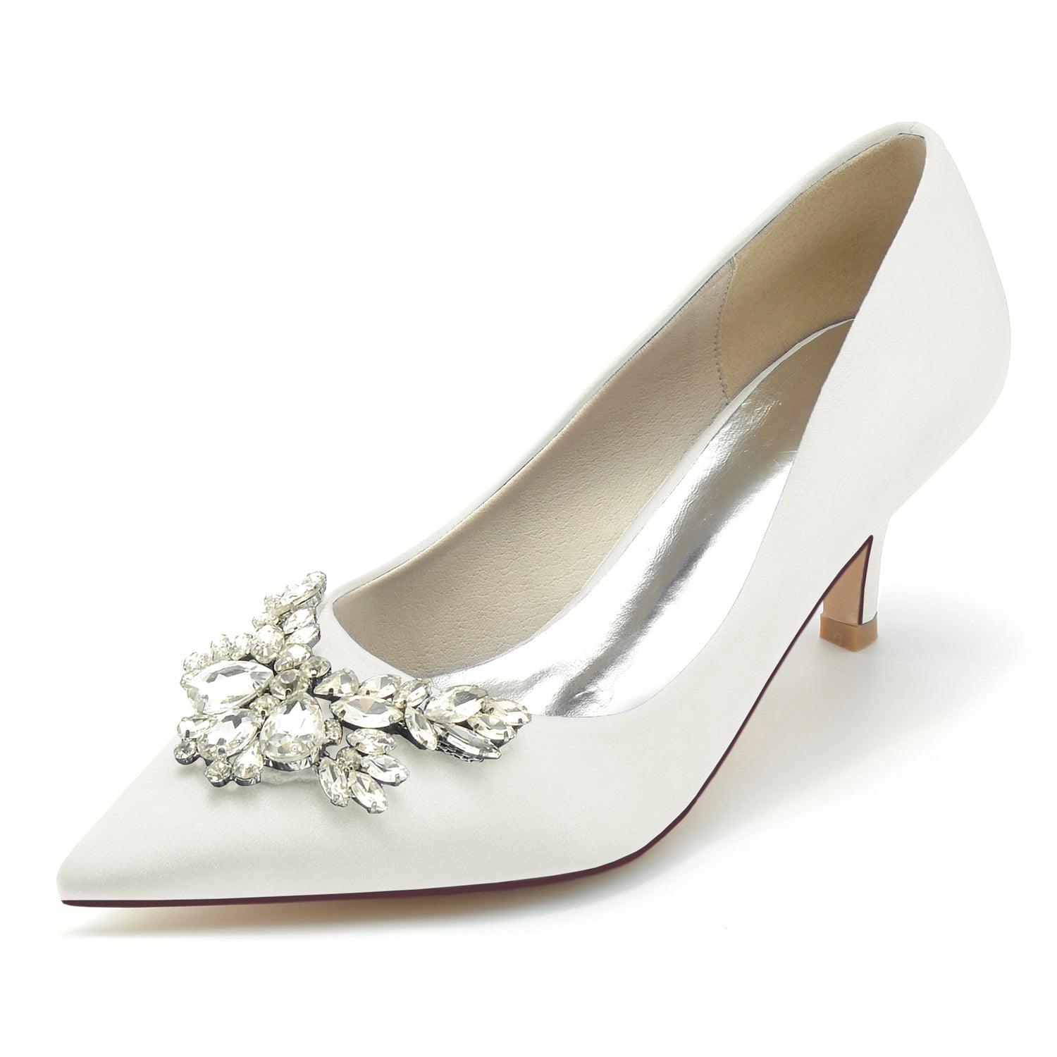 Stiletto Heel 6cm Silk-Like Shoes CK0221 - COCOMELODY