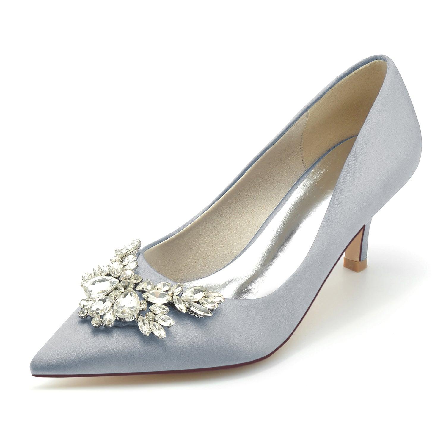 Stiletto Heel 6cm Silk-Like Shoes CK0221 - COCOMELODY