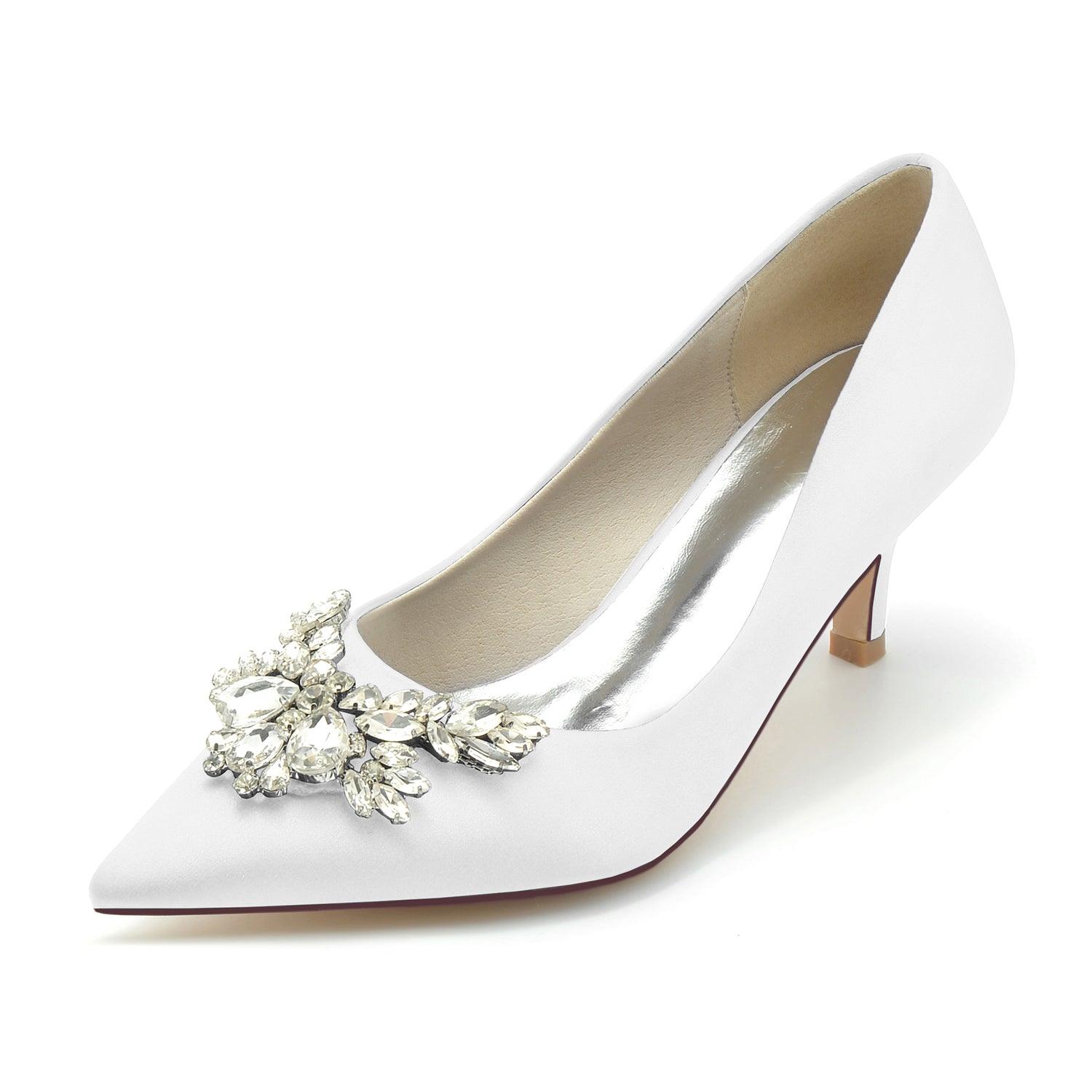 Stiletto Heel 6cm Silk-Like Shoes CK0221 - COCOMELODY