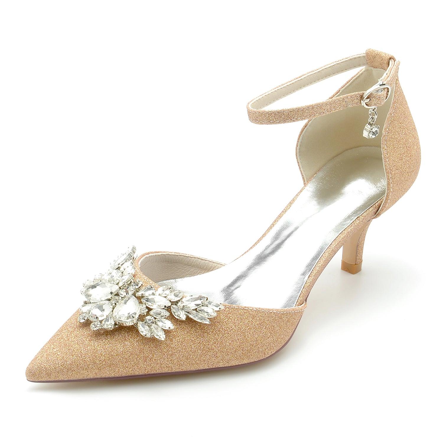 Stiletto Heel 6cm Glitter Shoes CK0226 - COCOMELODY