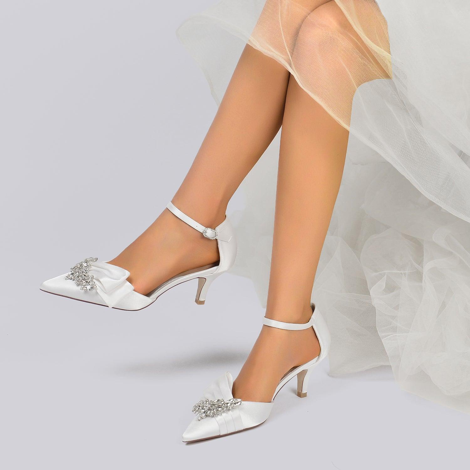 Stiletto Heel 6cm Silk-Like Shoes CK0227 - COCOMELODY