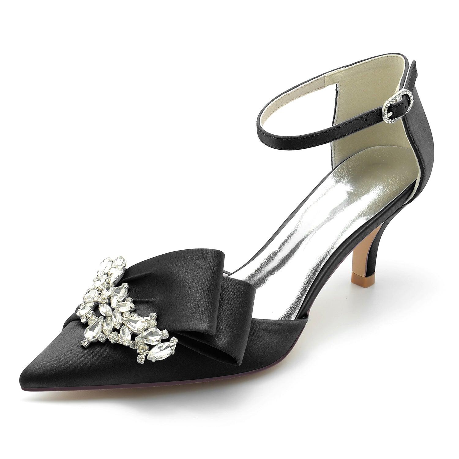 Stiletto Heel 6cm Silk-Like Shoes CK0227 - COCOMELODY