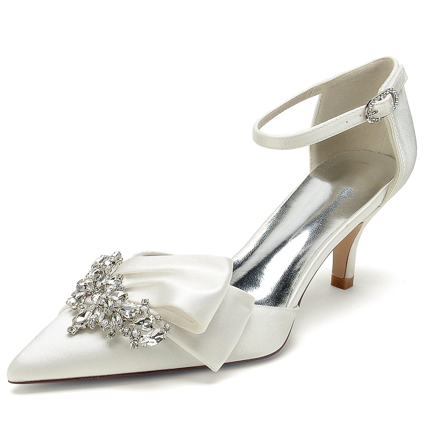 Stiletto Heel 6cm Silk-Like Shoes CK0227 - COCOMELODY