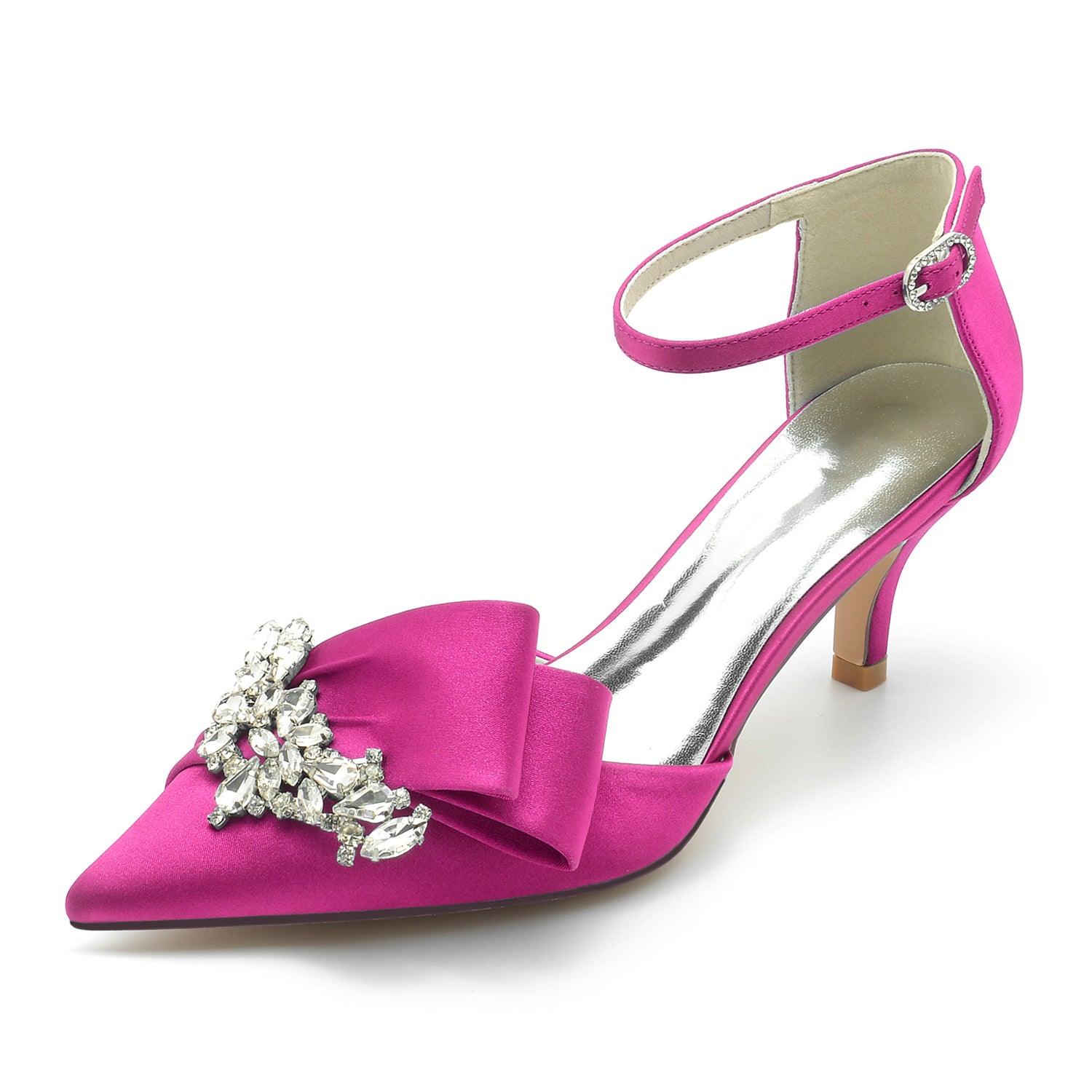 Stiletto Heel 6cm Silk-Like Shoes CK0227 - COCOMELODY
