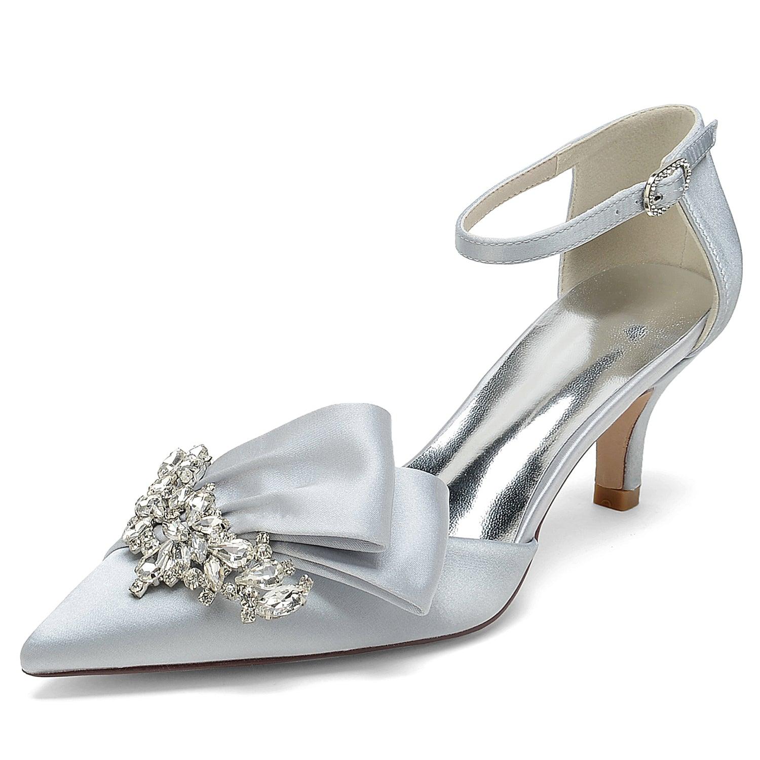Stiletto Heel 6cm Silk-Like Shoes CK0227 - COCOMELODY