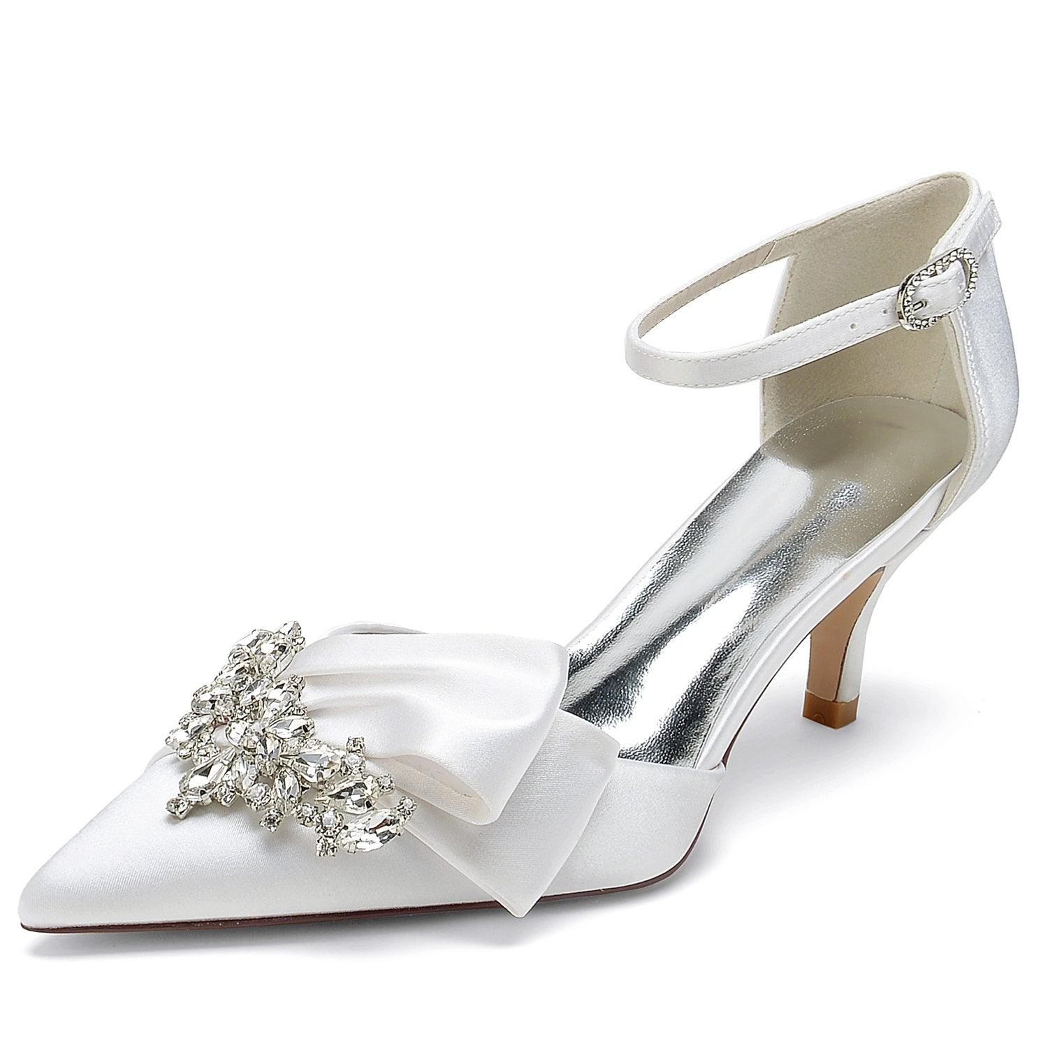 Stiletto Heel 6cm Silk-Like Shoes CK0227 - COCOMELODY