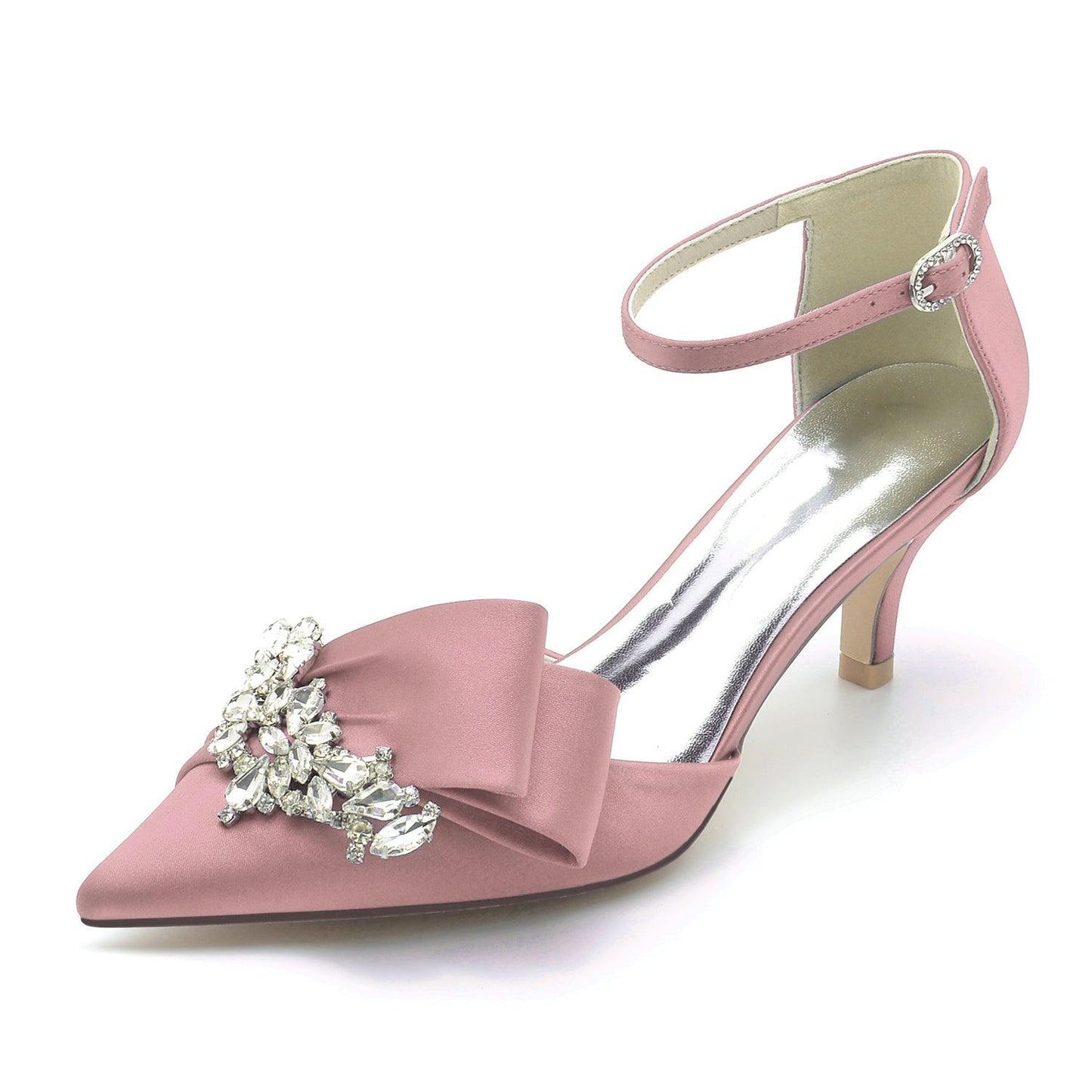 Stiletto Heel 6cm Silk-Like Shoes CK0227 - COCOMELODY