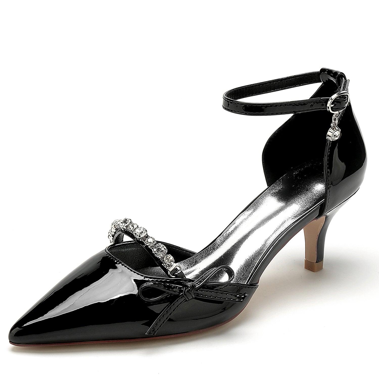 Stiletto Heel 6cm Patent Leather Shoes CK0235 - COCOMELODY