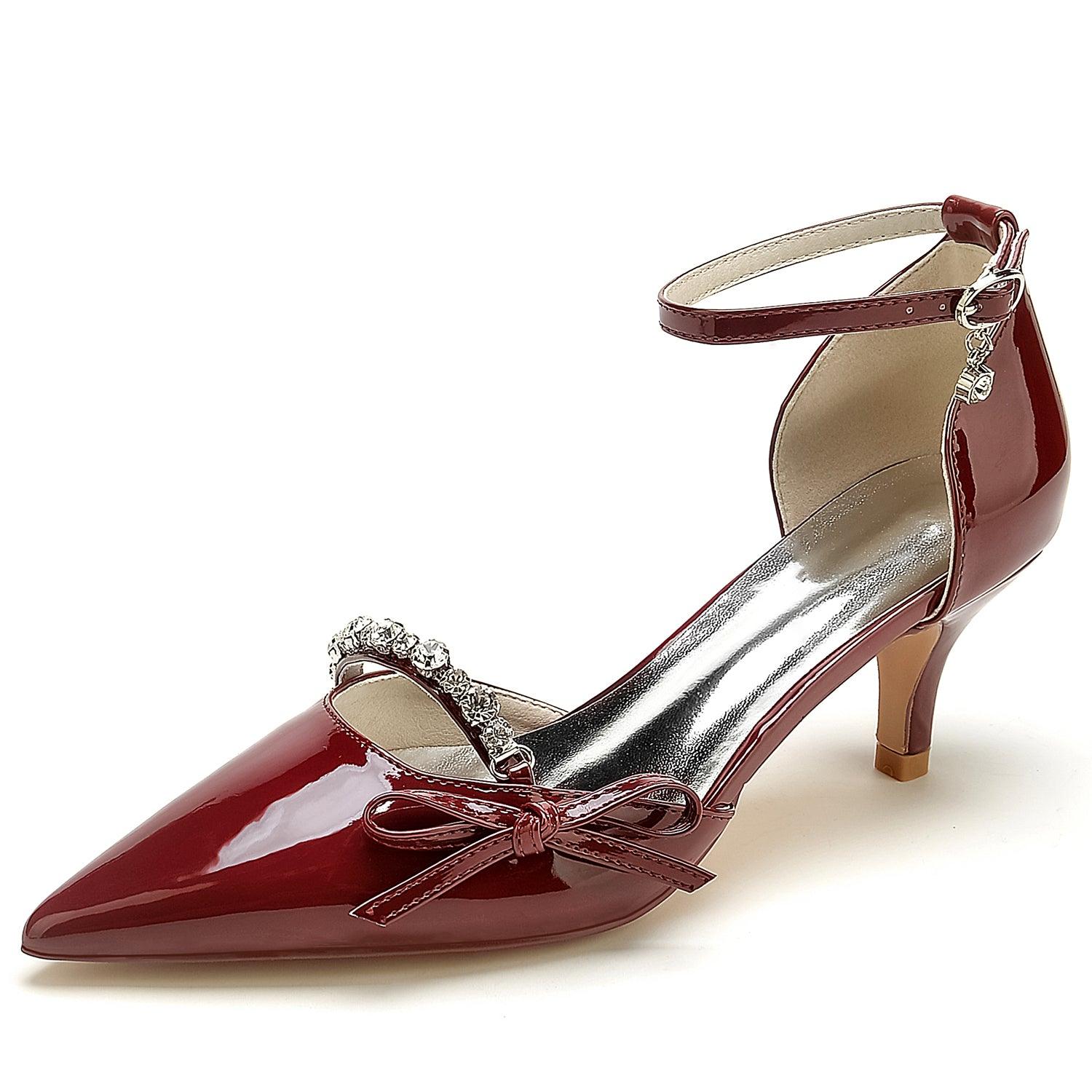 Stiletto Heel 6cm Patent Leather Shoes CK0235 - COCOMELODY