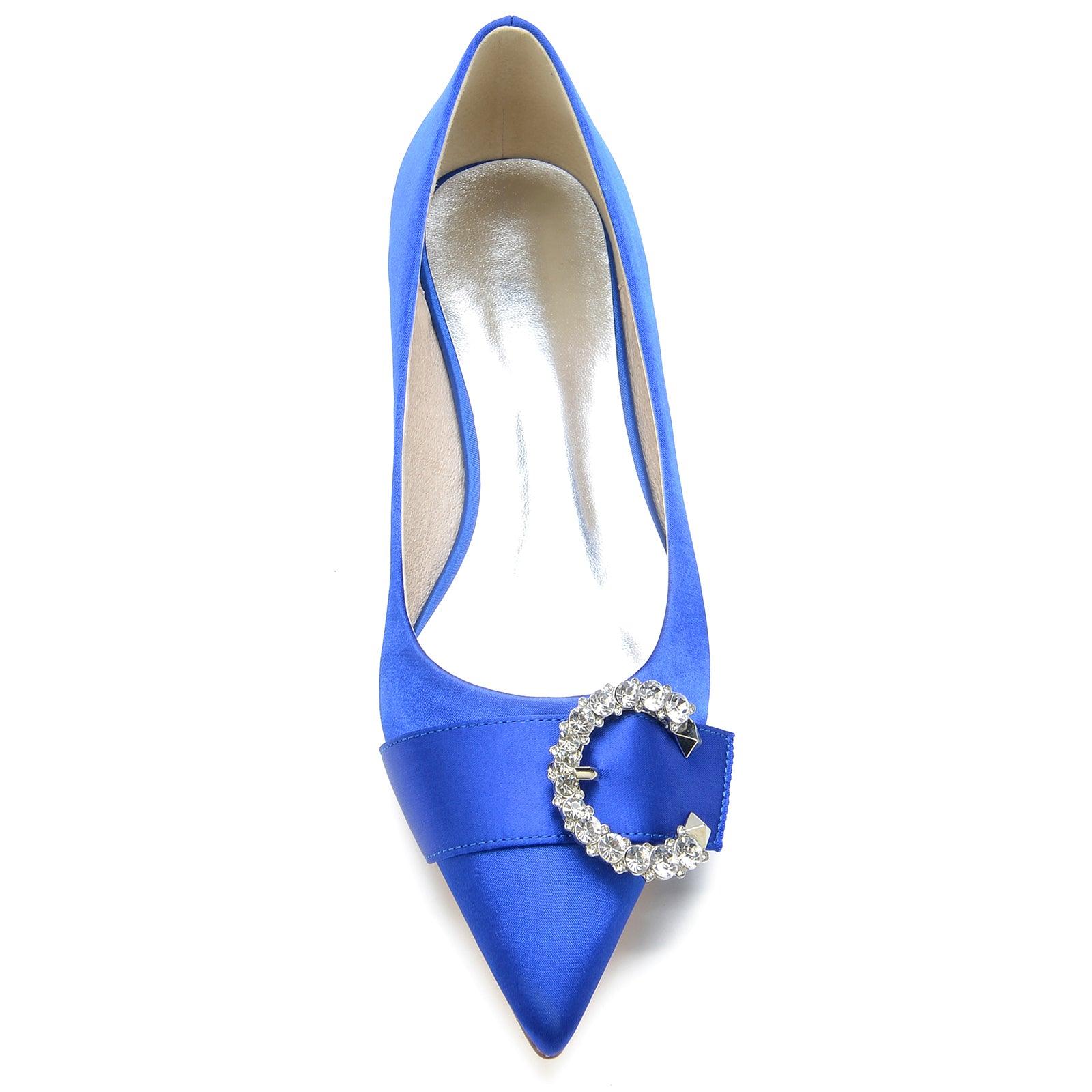 Flat Heel 2.5cm Silk-Like Shoes CK0245 - COCOMELODY