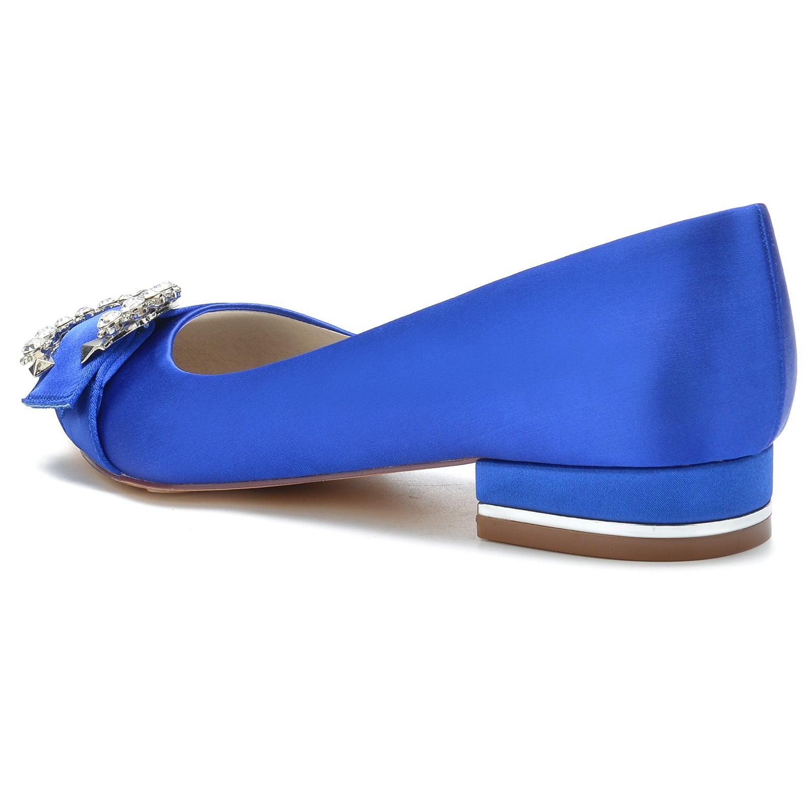 Flat Heel 2.5cm Silk-Like Shoes CK0245 - COCOMELODY
