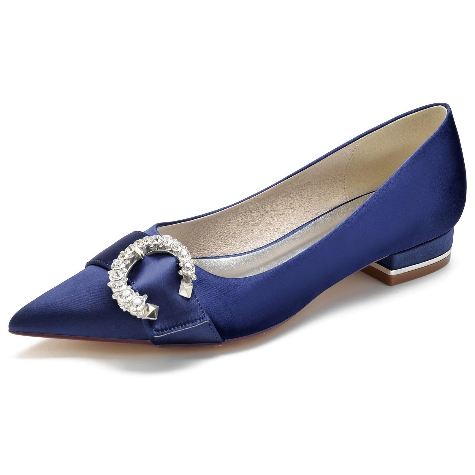 Flat Heel 2.5cm Silk-Like Shoes CK0245 - COCOMELODY