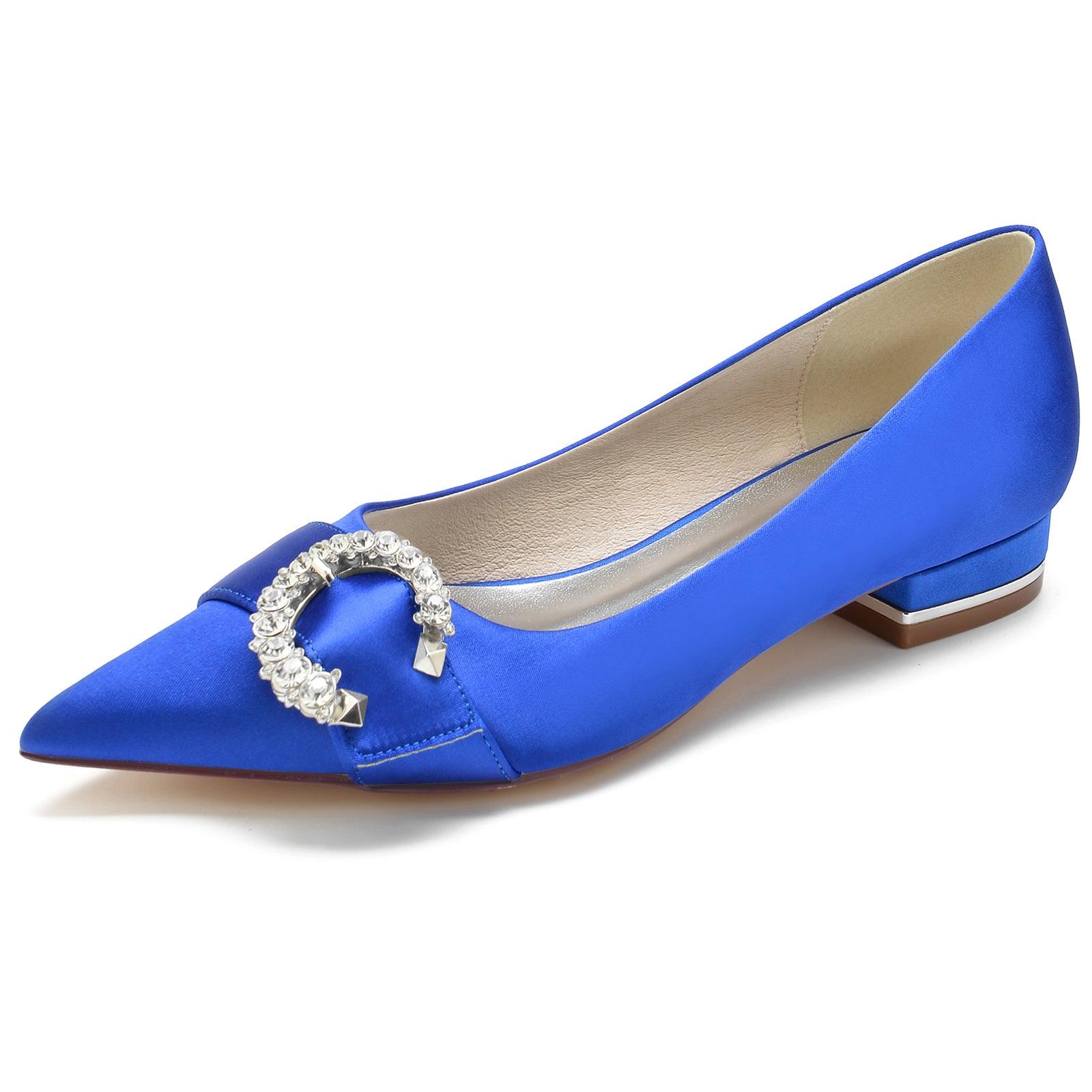 Flat Heel 2.5cm Silk-Like Shoes CK0245 - COCOMELODY
