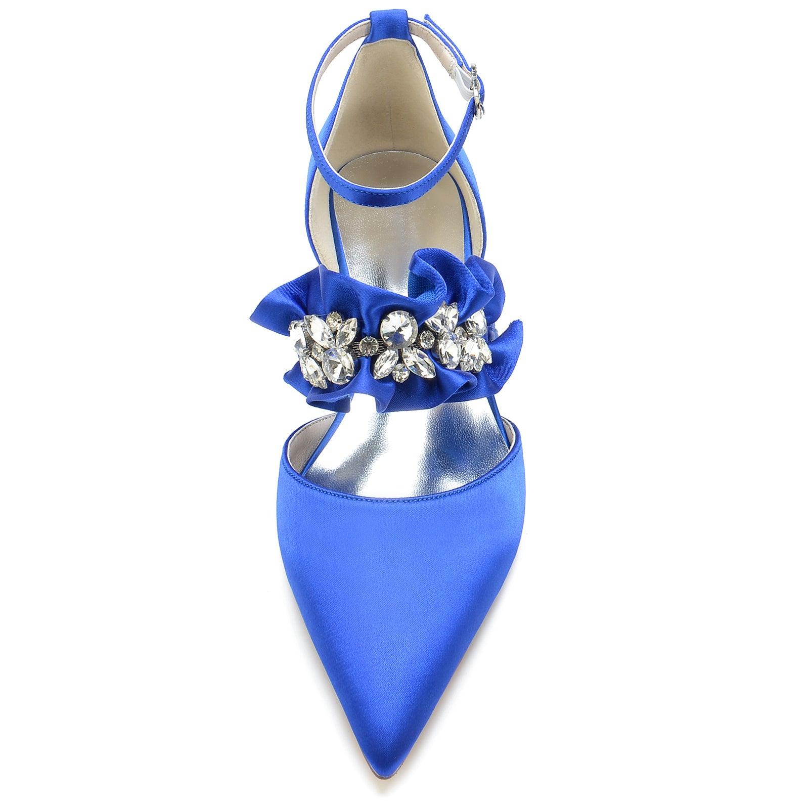 Flat Heel 2.5cm Silk-Like Shoes CK0246 - COCOMELODY