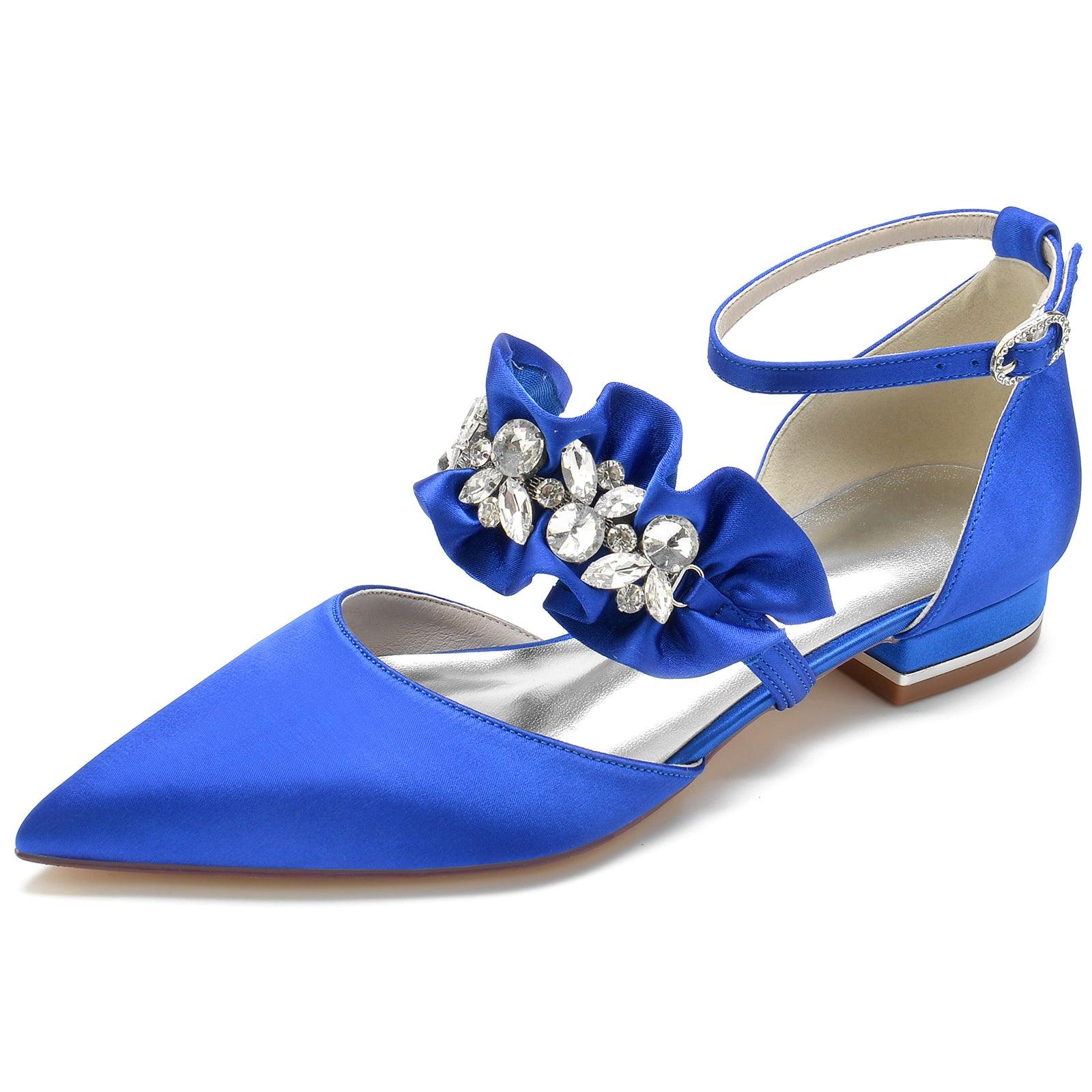 Flat Heel 2.5cm Silk-Like Shoes CK0246 - COCOMELODY