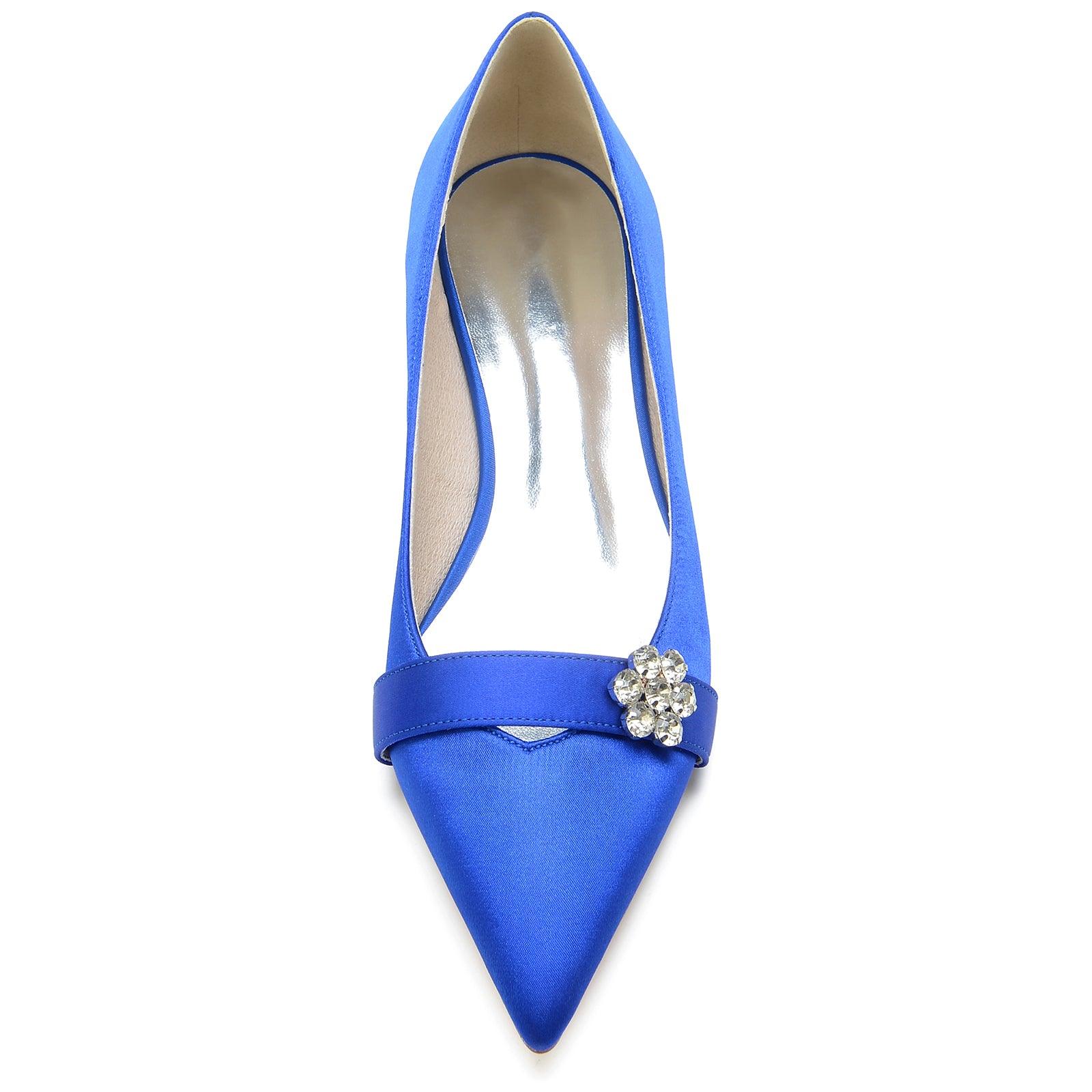 Flat Heel 2.5cm Silk-Like Shoes CK0247 - COCOMELODY
