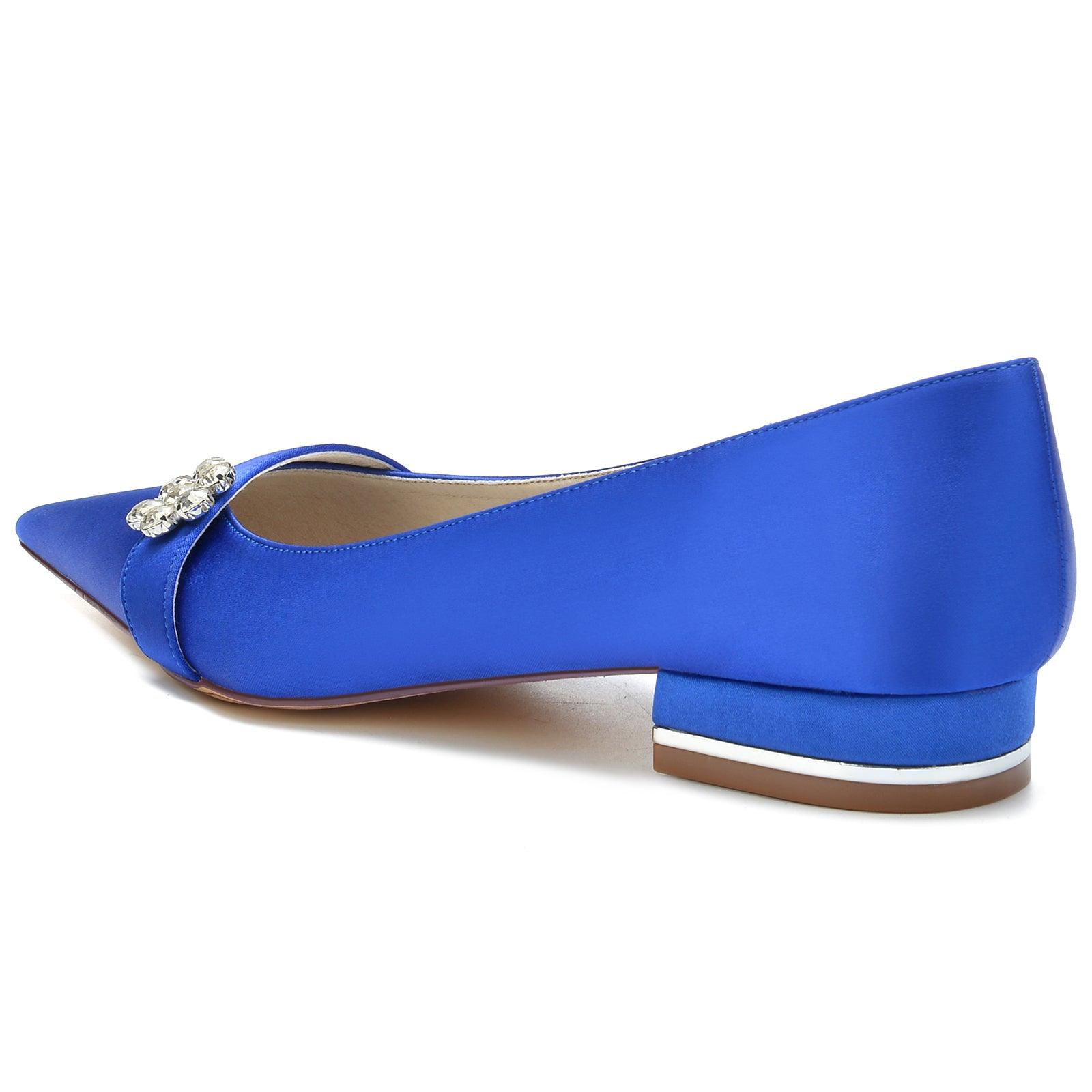 Flat Heel 2.5cm Silk-Like Shoes CK0247 - COCOMELODY