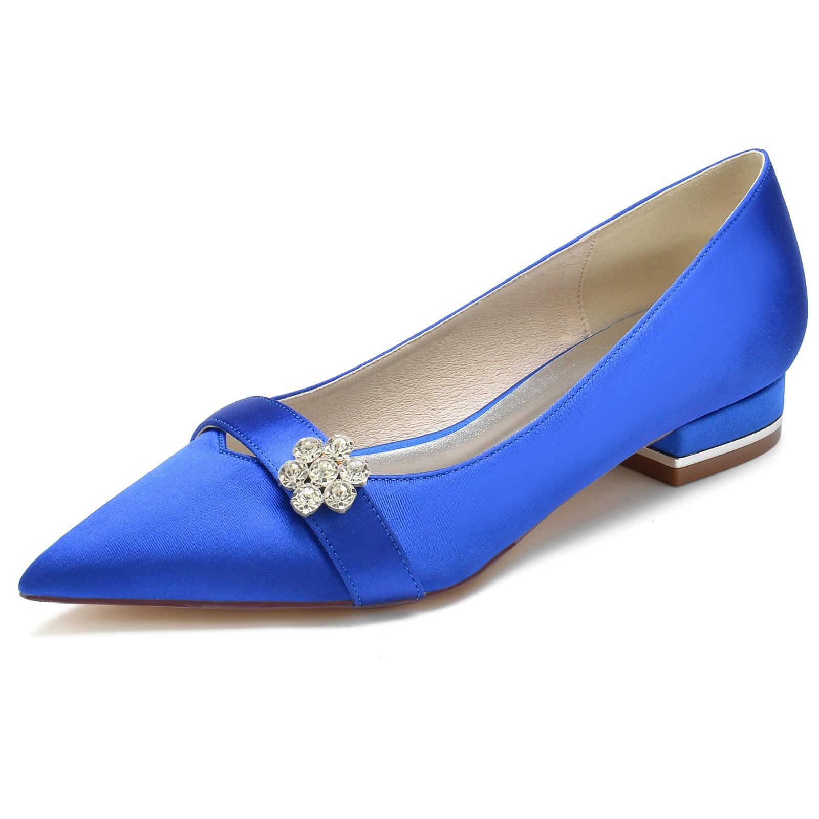 Flat Heel 2.5cm Silk-Like Shoes CK0247 - COCOMELODY
