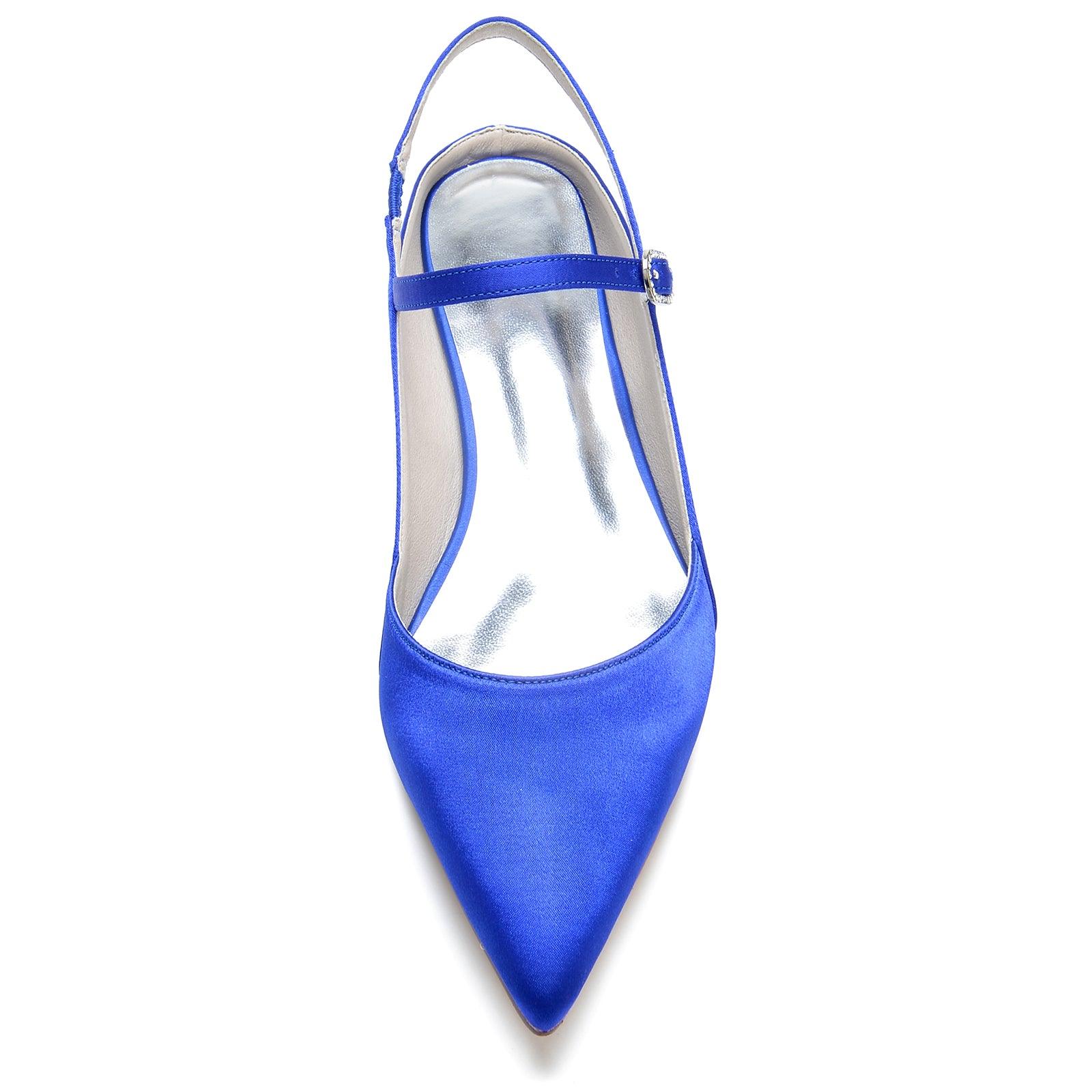 Flat Heel 2.5cm Silk-Like Shoes CK0250 - COCOMELODY
