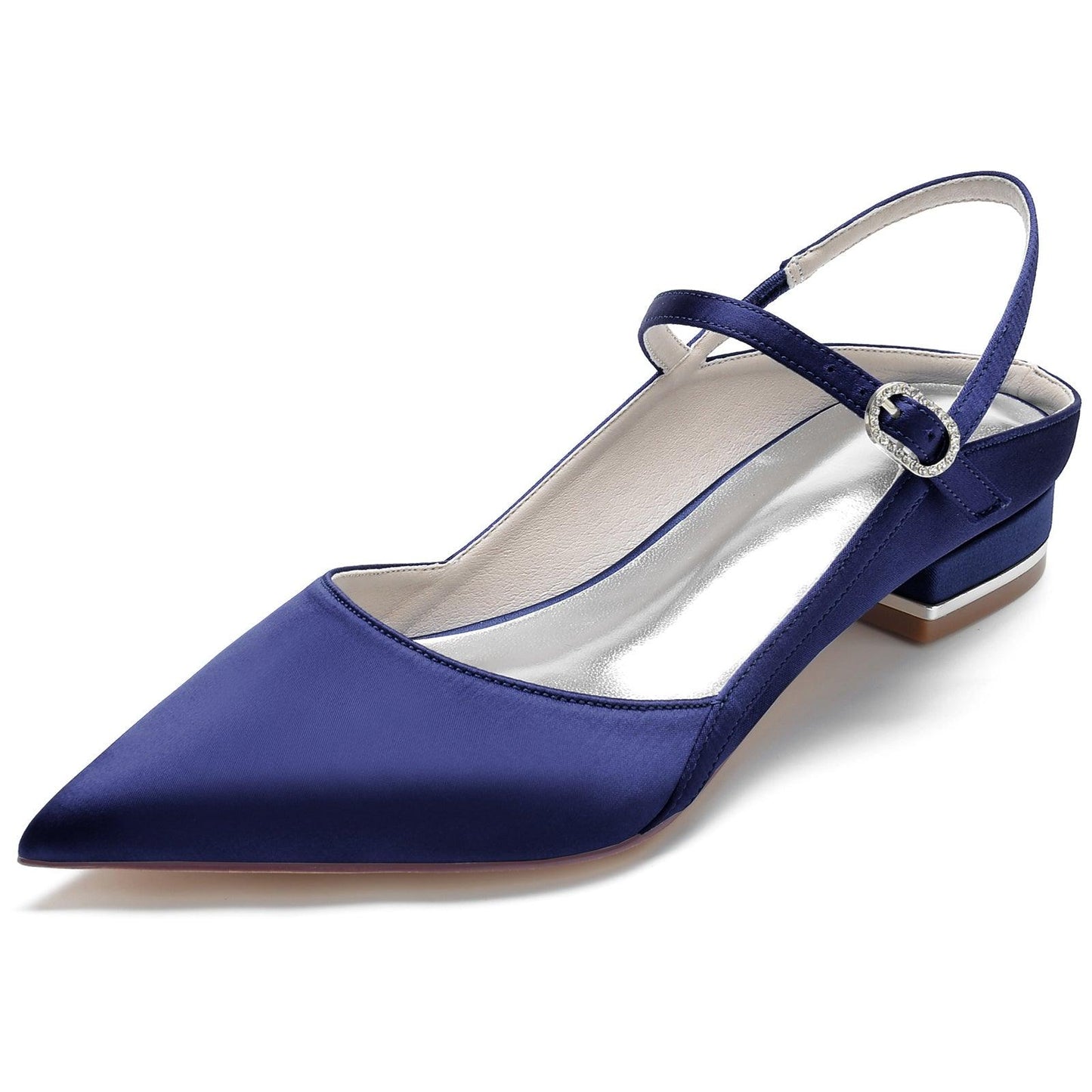 Flat Heel 2.5cm Silk-Like Shoes CK0250 - COCOMELODY