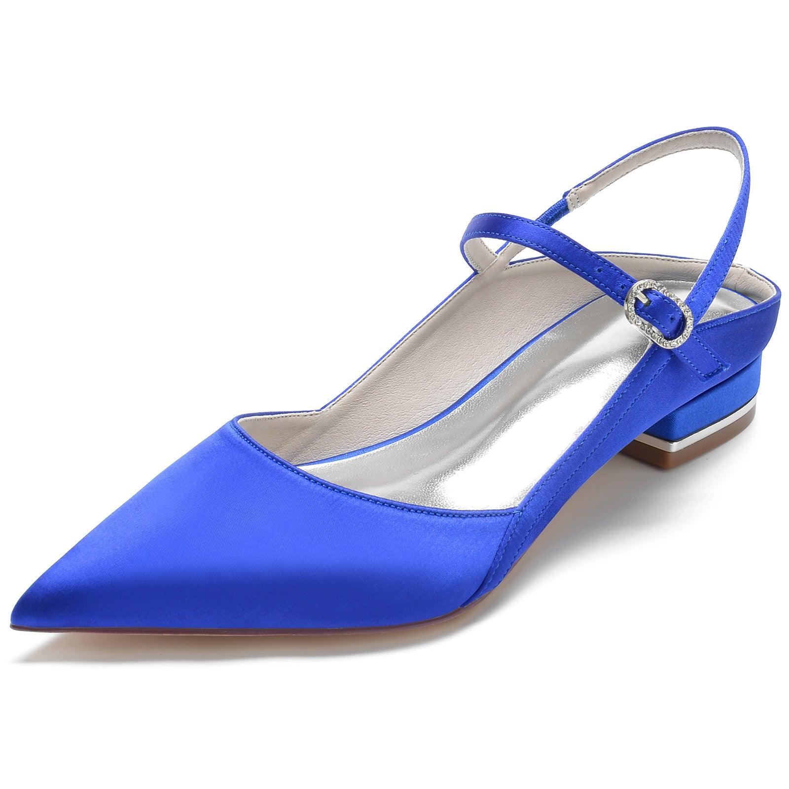 Flat Heel 2.5cm Silk-Like Shoes CK0250 - COCOMELODY