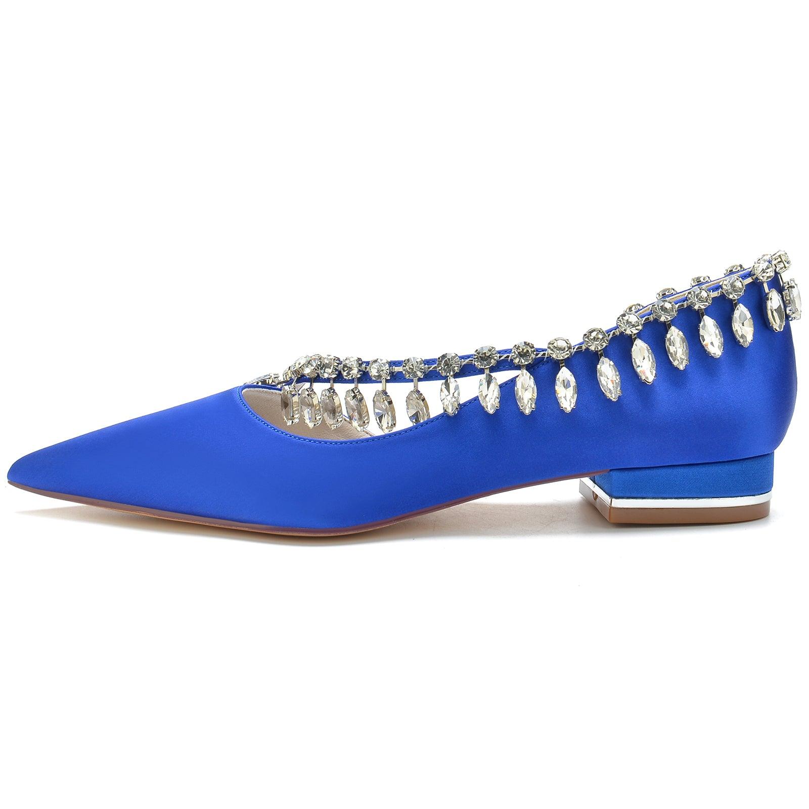 Flat Heel 2.5cm Silk-Like Shoes CK0257 - COCOMELODY