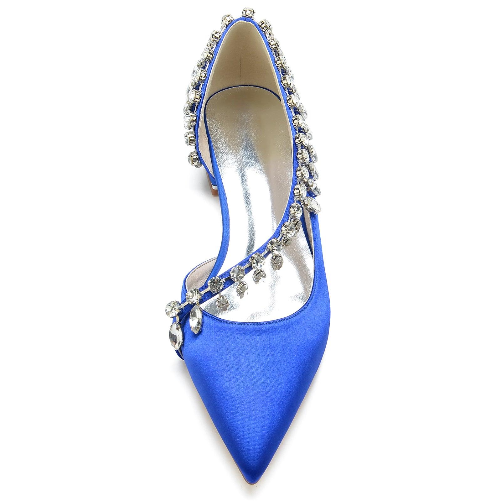 Flat Heel 2.5cm Silk-Like Shoes CK0257 - COCOMELODY