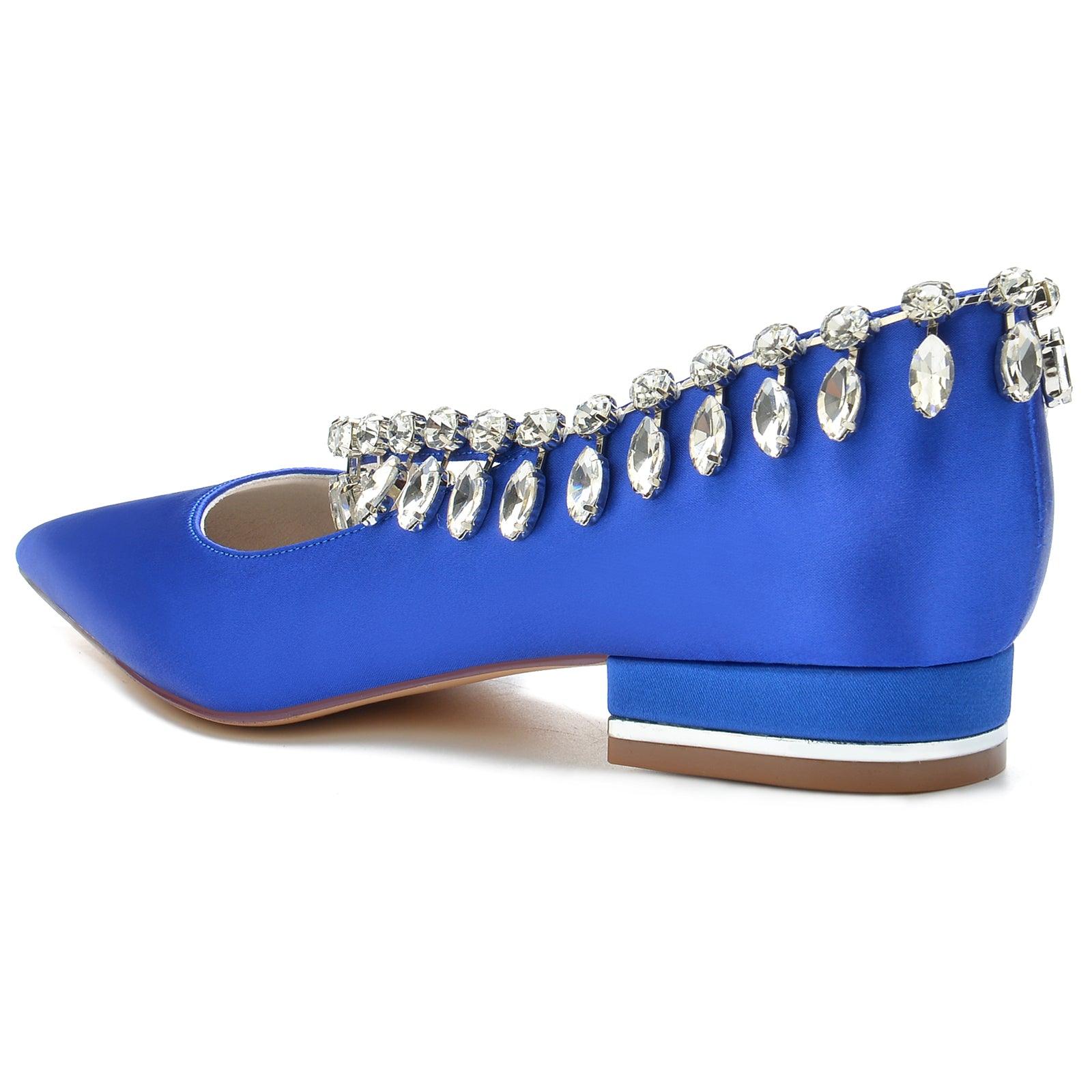 Flat Heel 2.5cm Silk-Like Shoes CK0257 - COCOMELODY