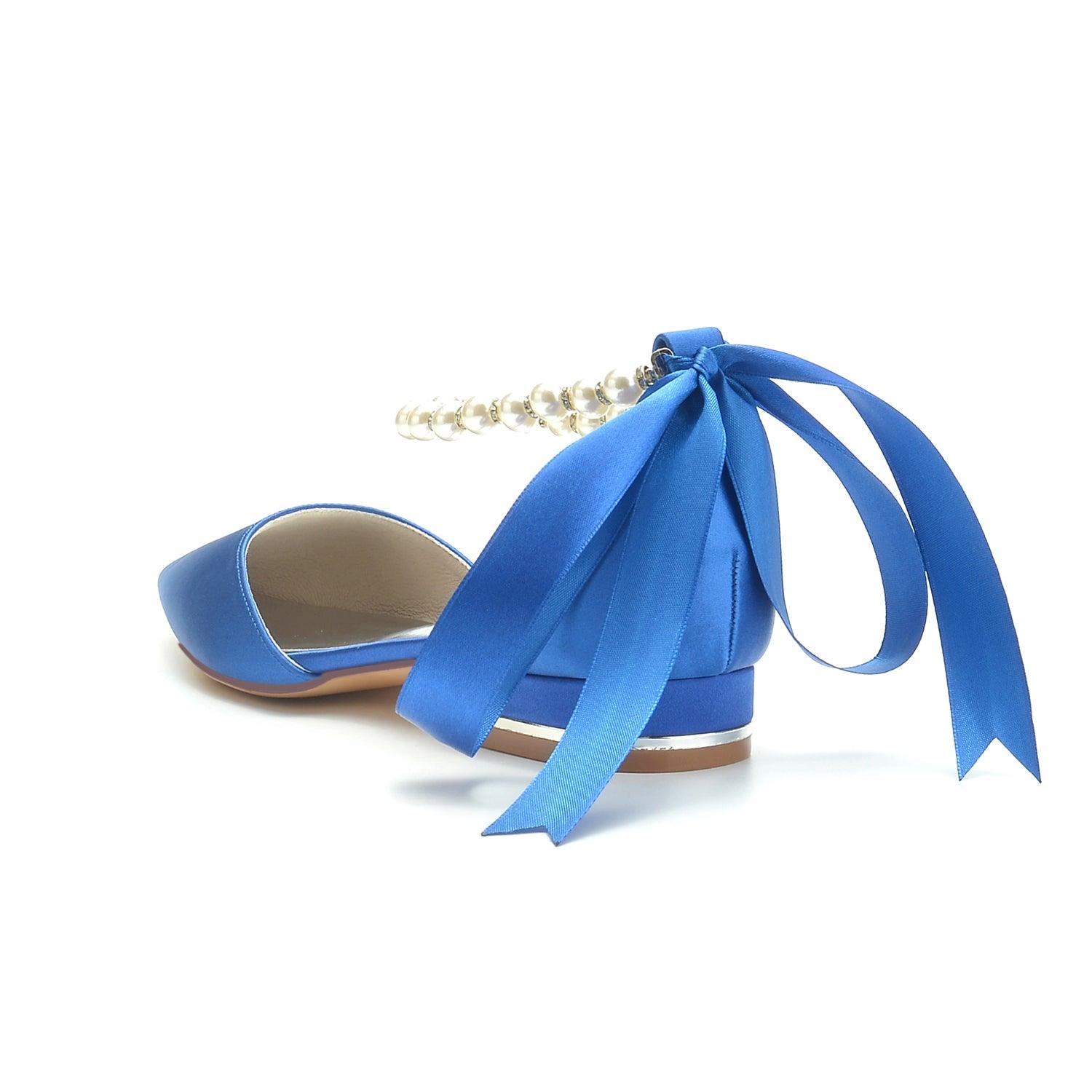 Flat Heel 2.5cm Silk-Like Shoes CK0258 - COCOMELODY