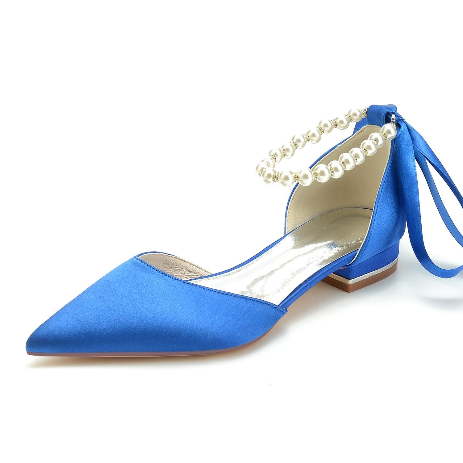 Flat Heel 2.5cm Silk-Like Shoes CK0258 - COCOMELODY